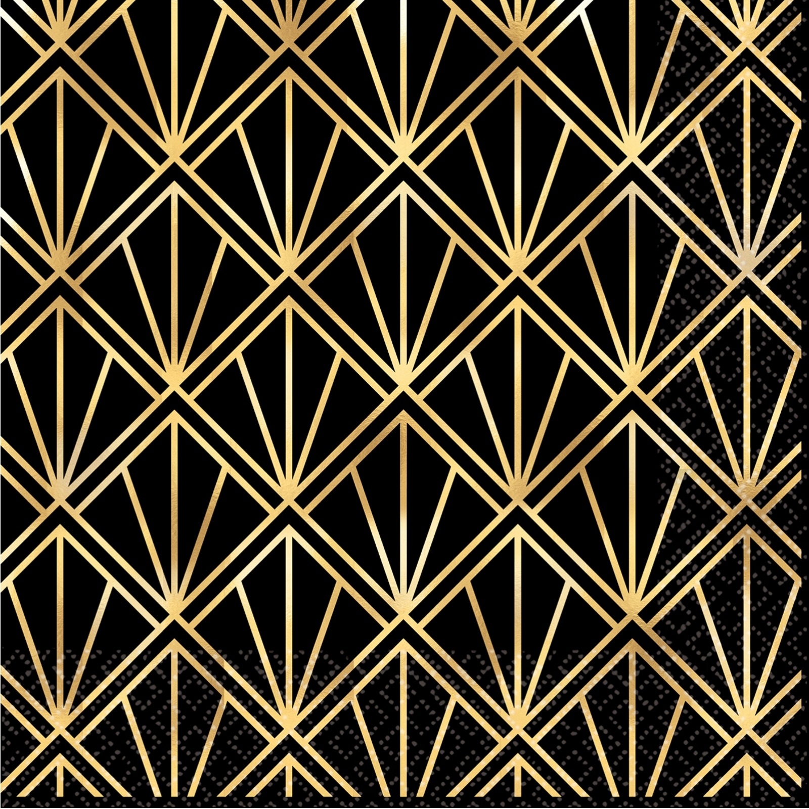 Glitz & Glam Large Napkins / Serviettes (Pack of 16)