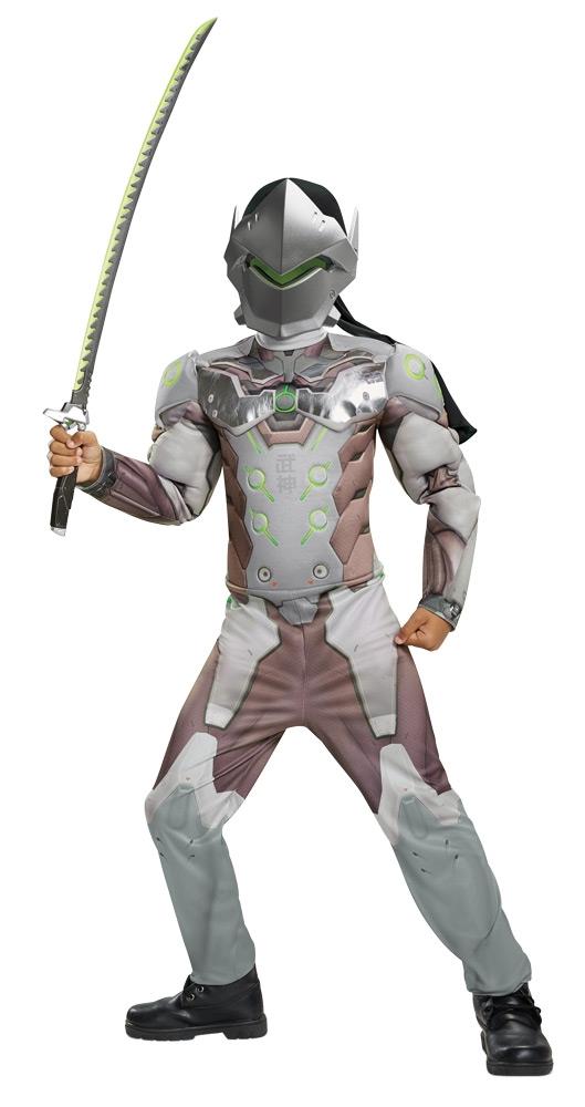 Overwatch Genji Classic Muscle Child Costume