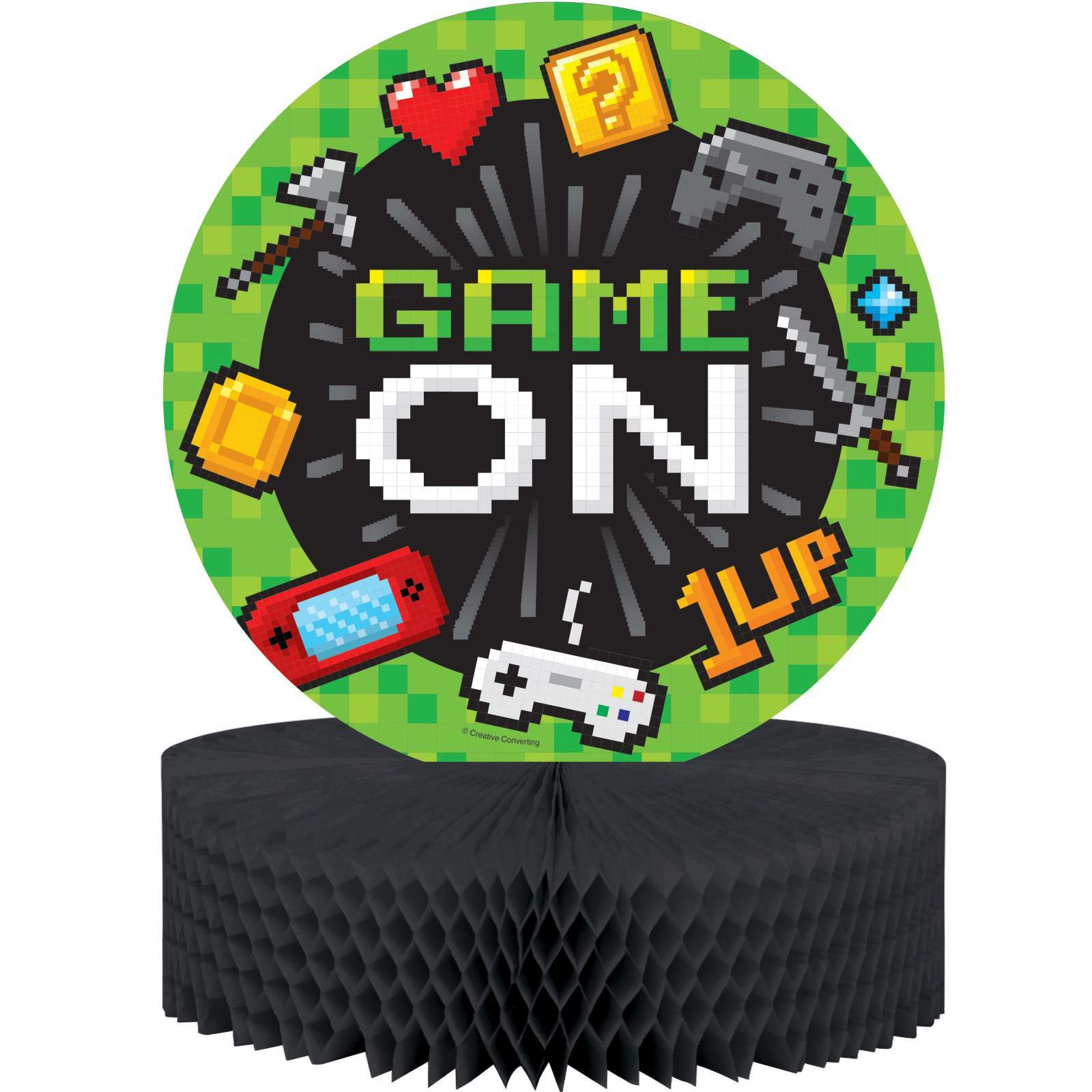 Gaming Party Honeycomb Table Centrepiece