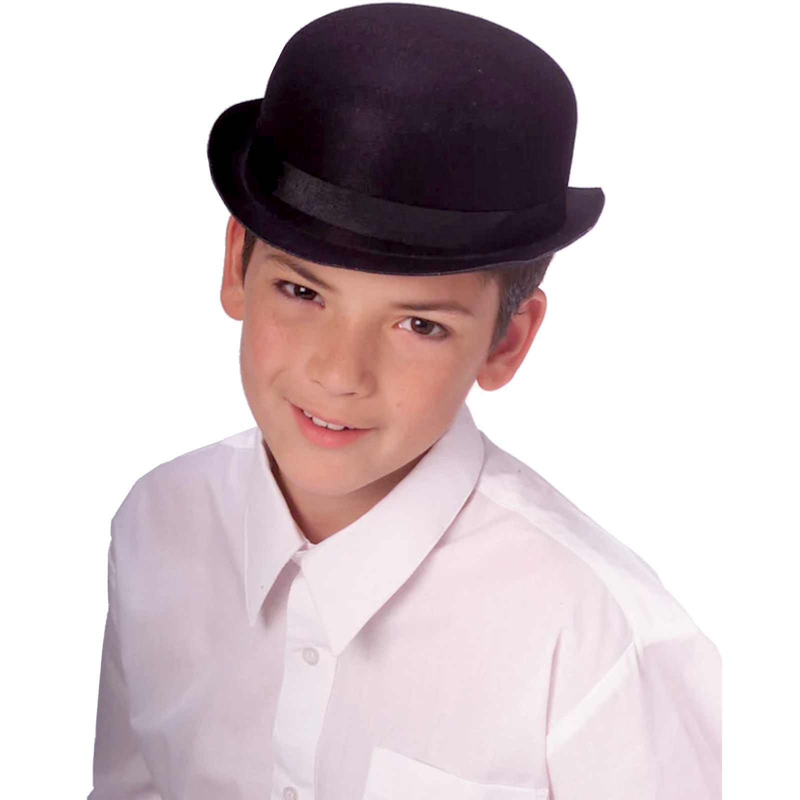 Black Derby Child Hat