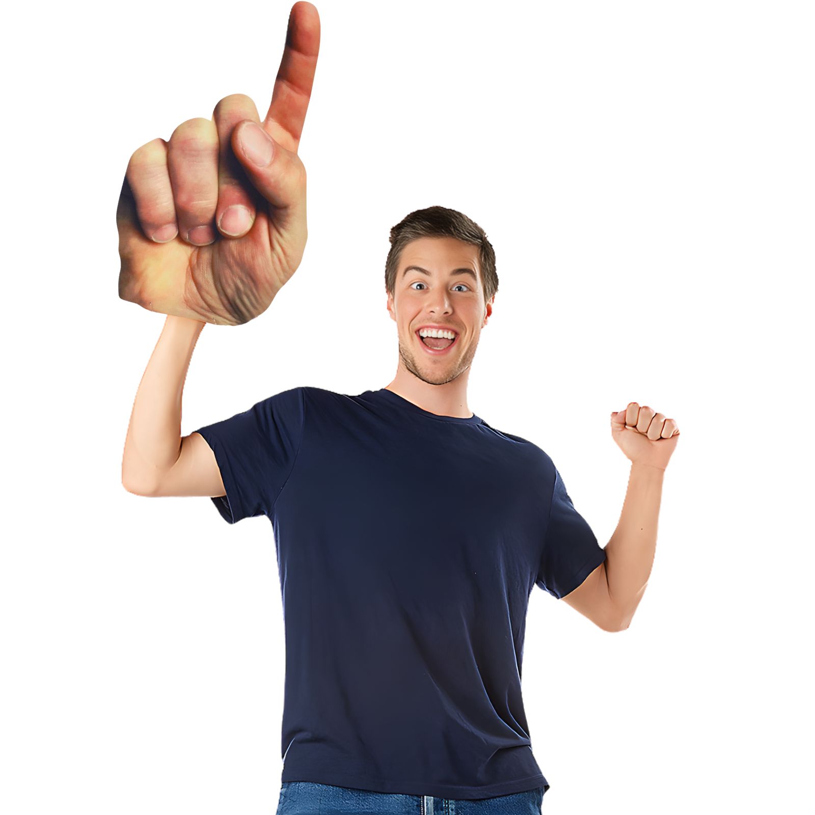 Number 1 Finger Costume Accessory