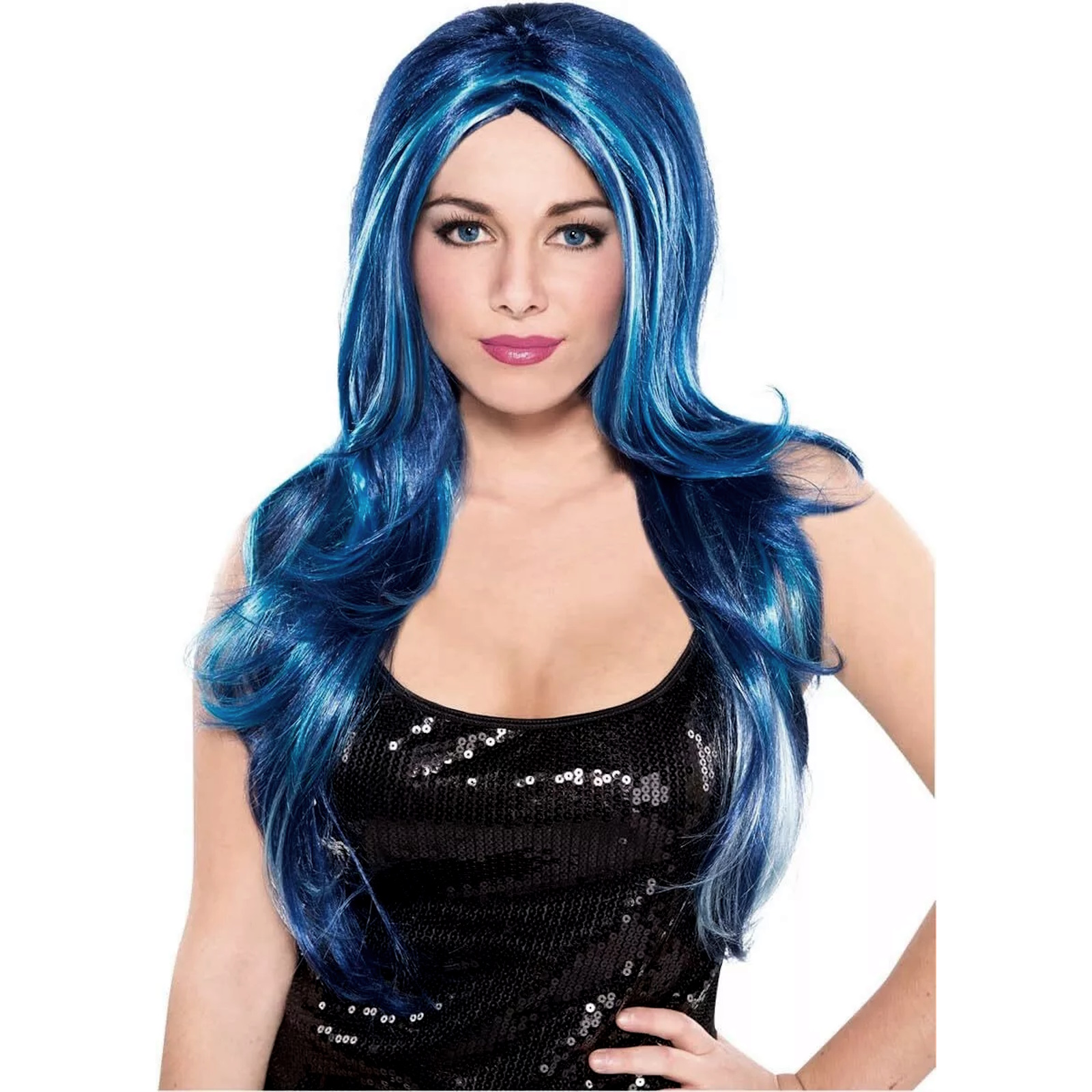 Blue Candy Womens Wig