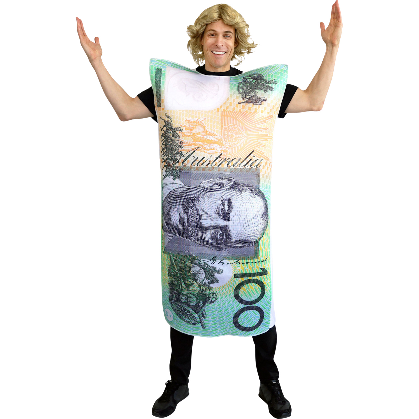 The Aussie $100 Man Adult Costume Standard One Size 