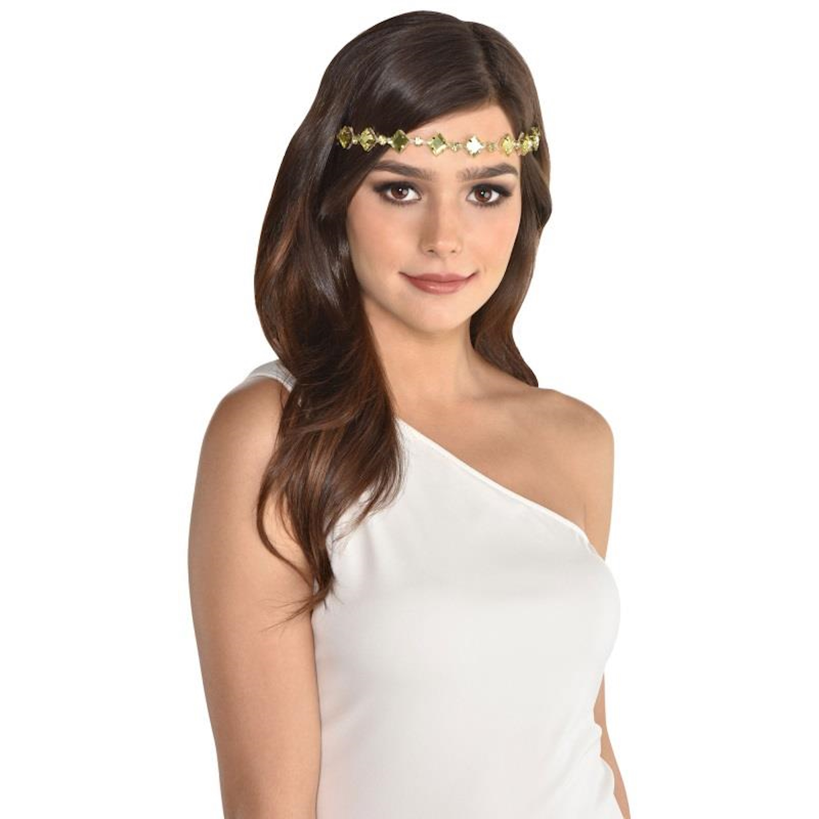 Goddess Gold Bejeweled Headband Adult Costume Accessory