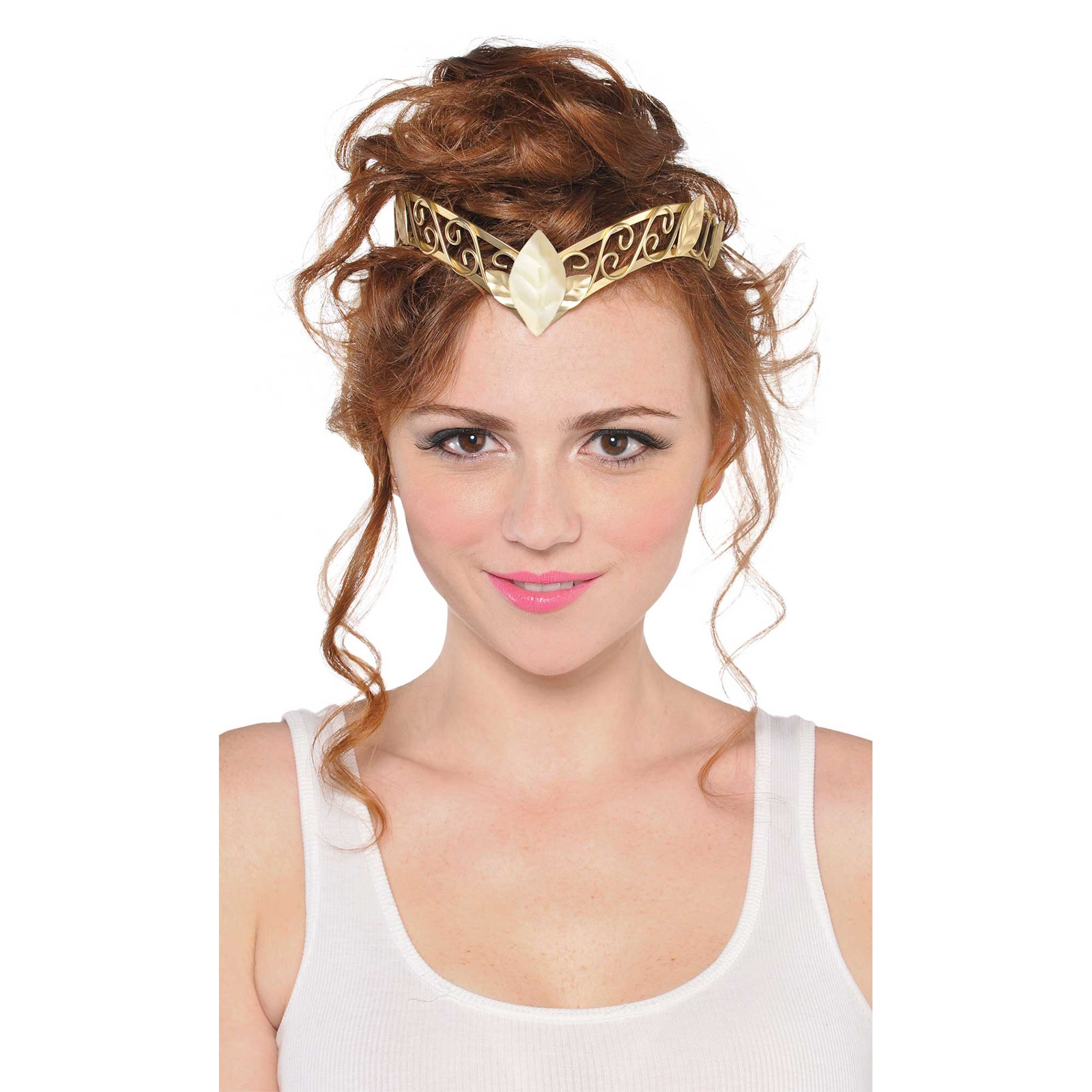 Goddess Gold Leaf Headpiece Tiara 
