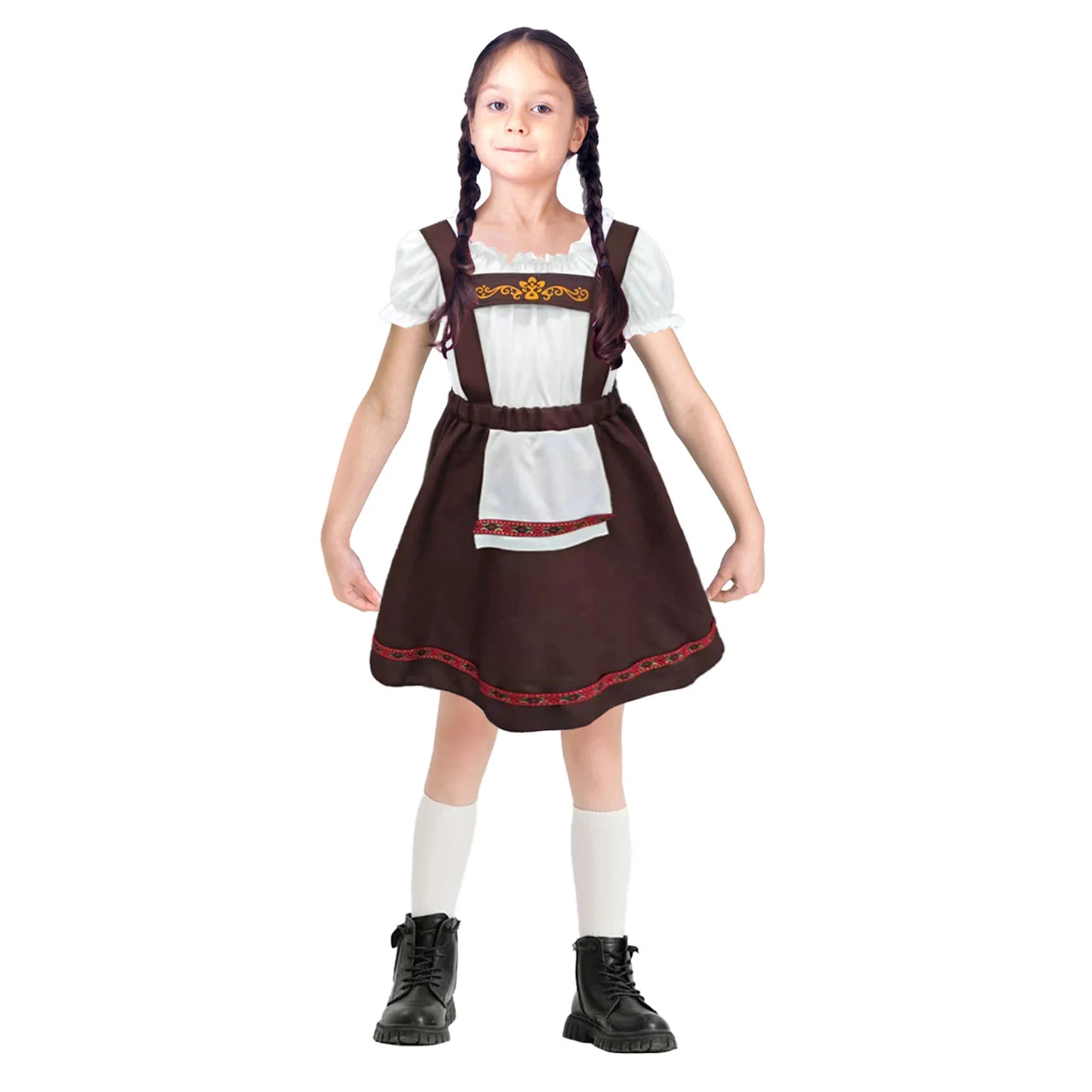 Kids German Girl Costume 6-9 Years