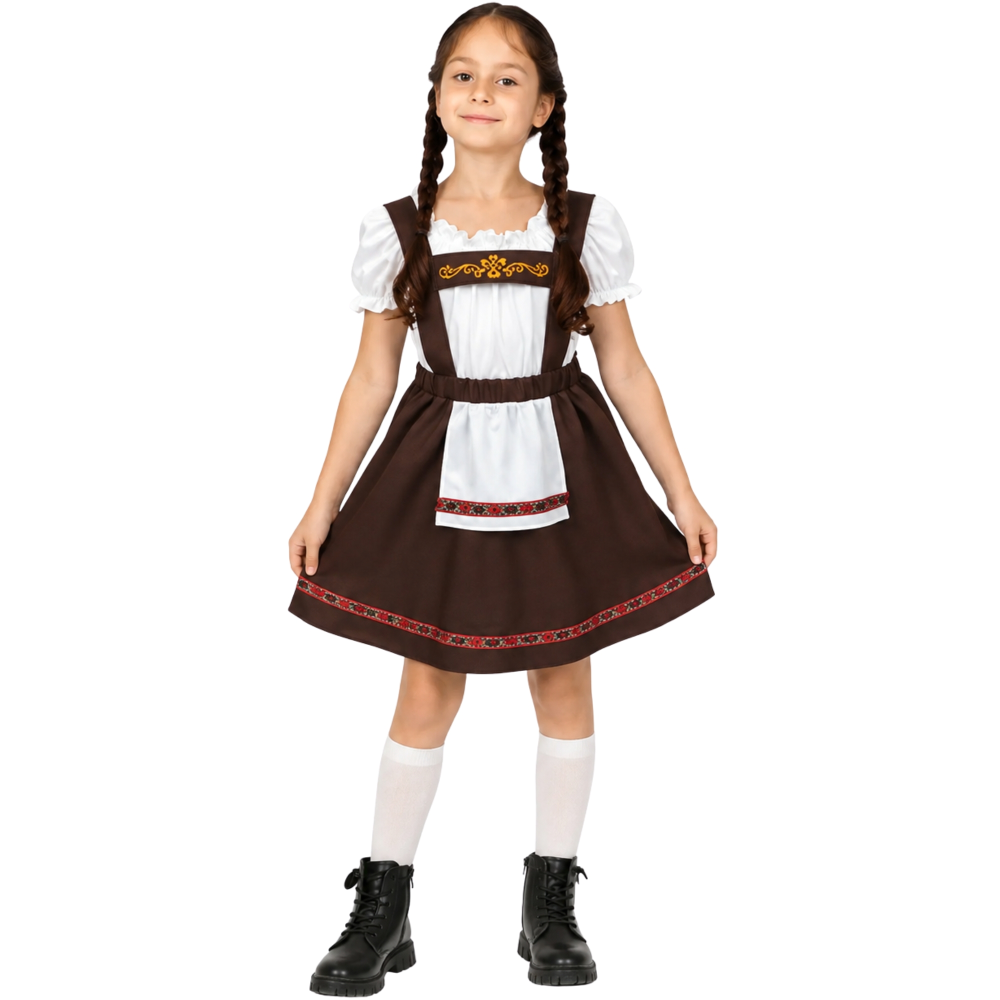 Kids German Girl Costume 6-9 Years
