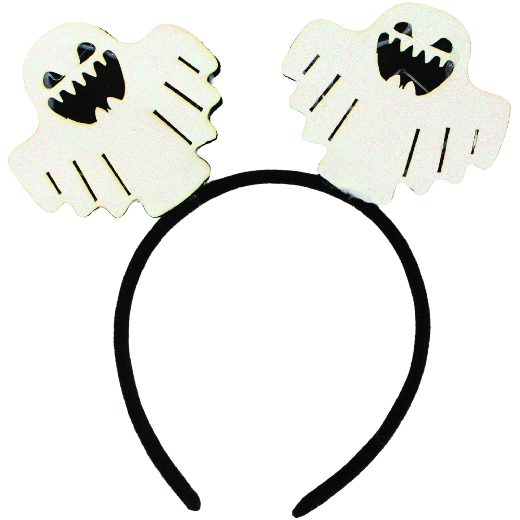 White Spooky Ghost Headband
