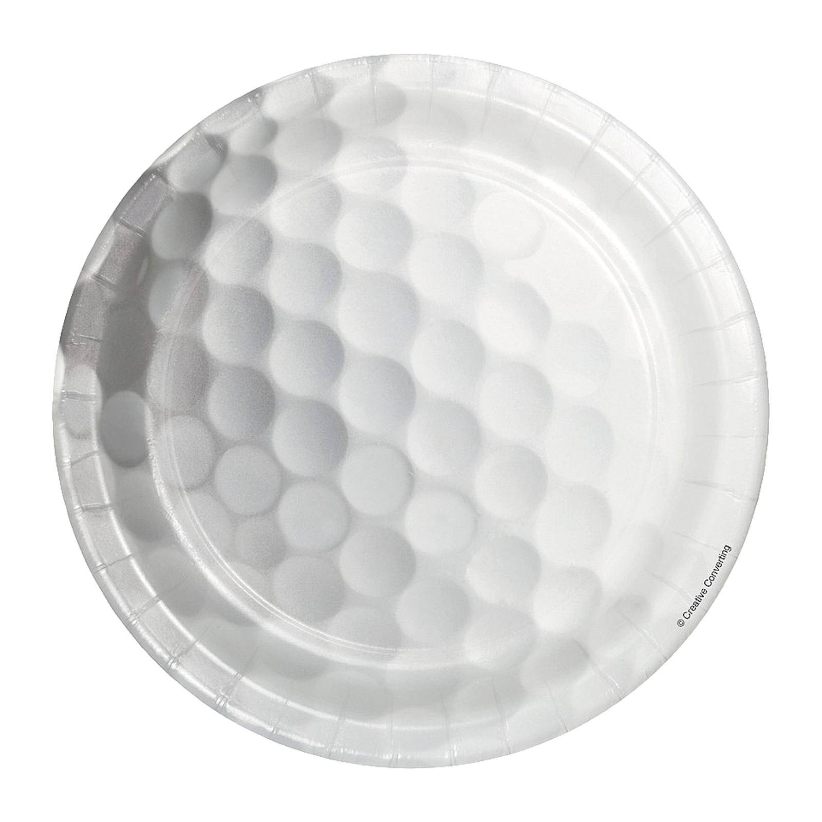 Sports Fanatic Golf Small Paper Plates (Pack of 8)