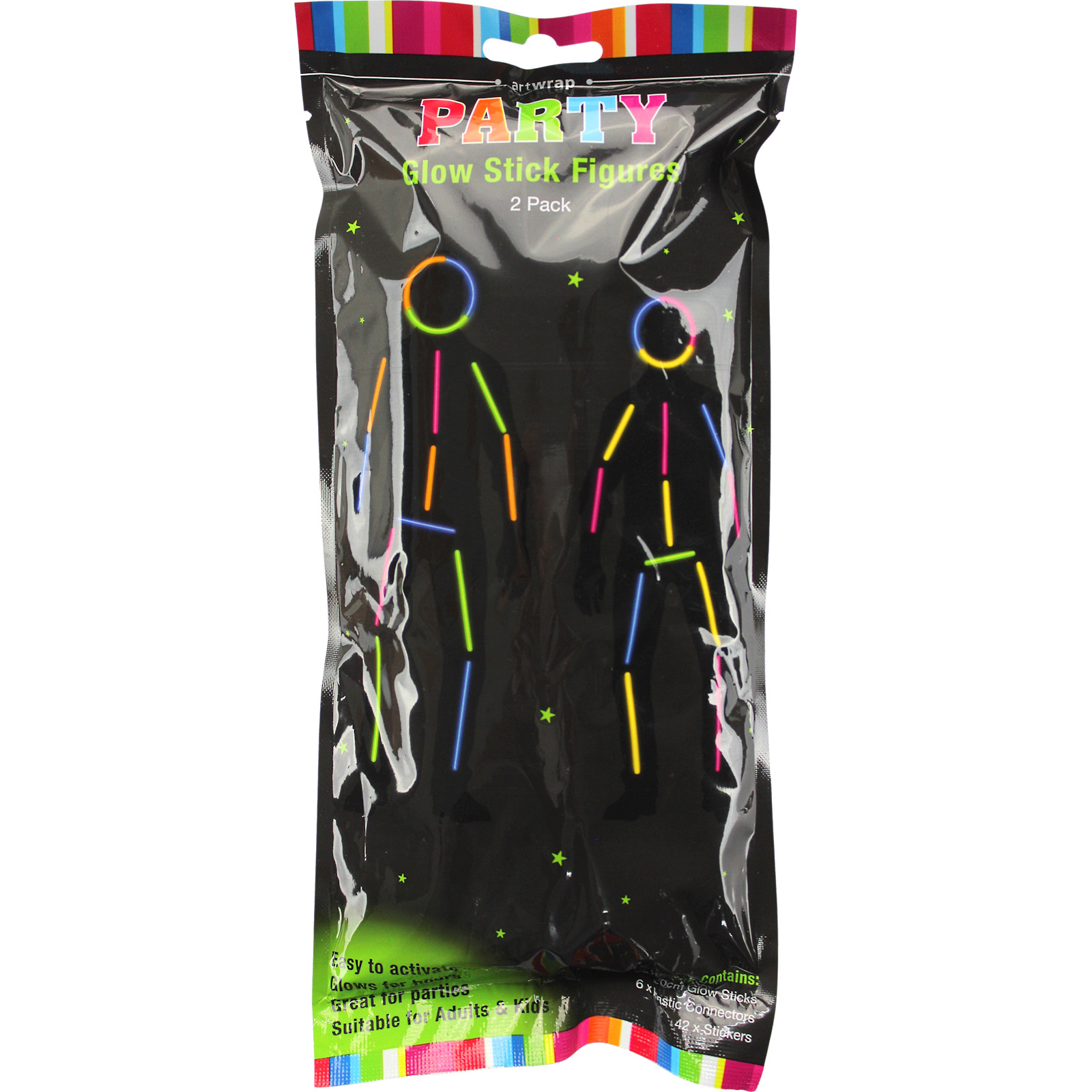 Glow Stick Figures Costume Kit