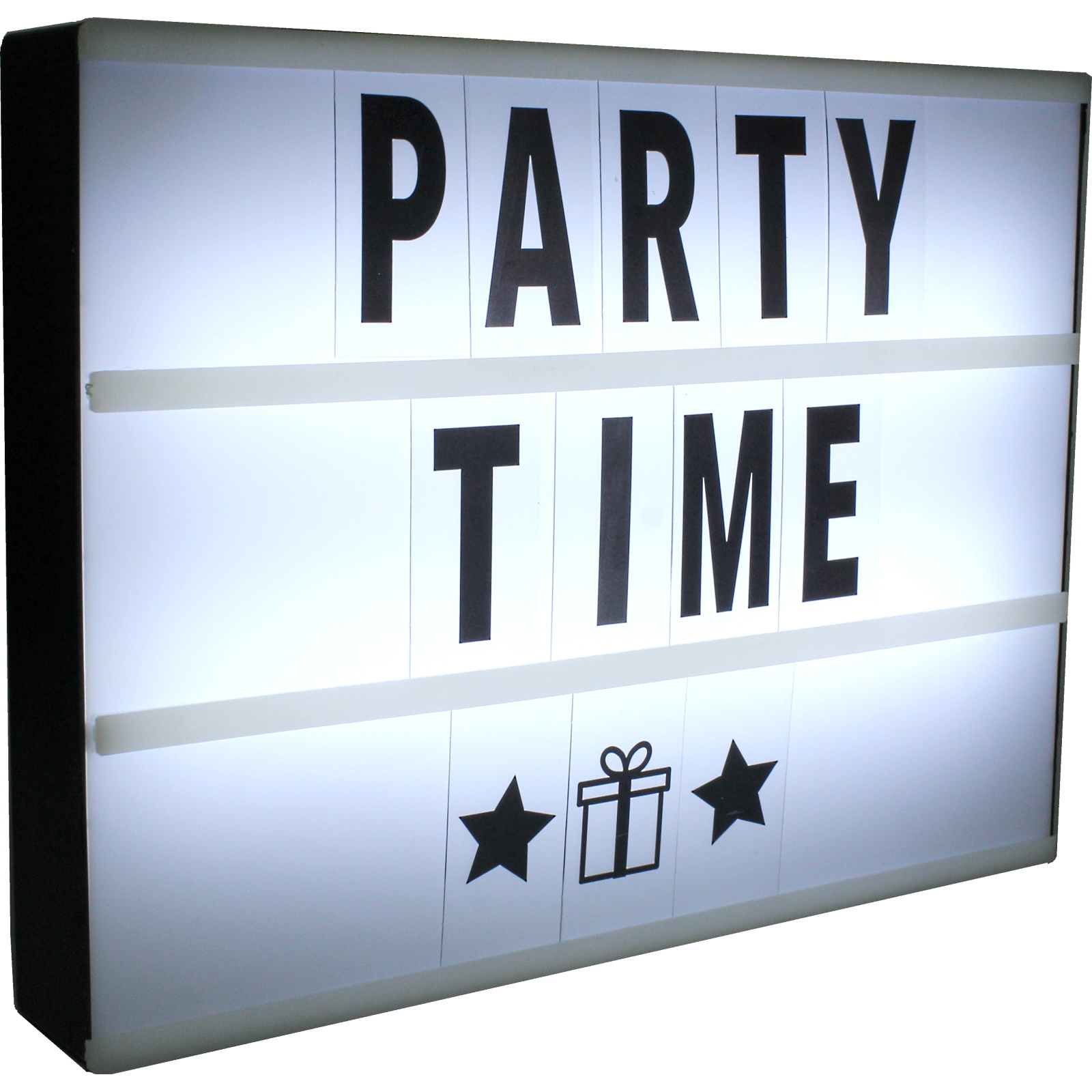 LED Lightbox with Letters & Numbers