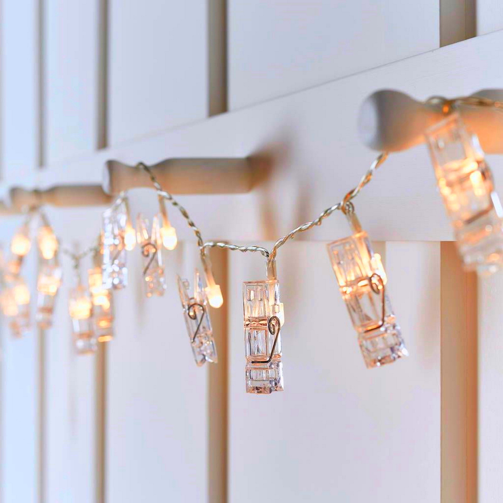 LED Peg String Lights