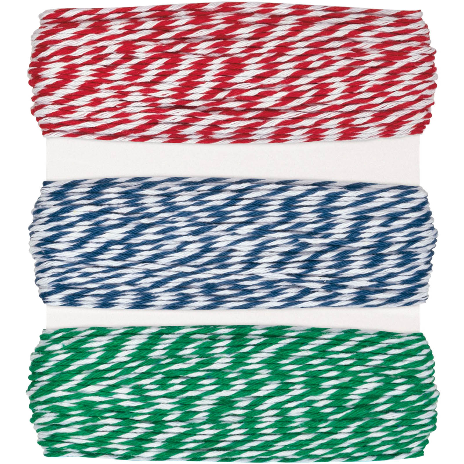 Classic Colours Striped Twine (Pack of 3) 