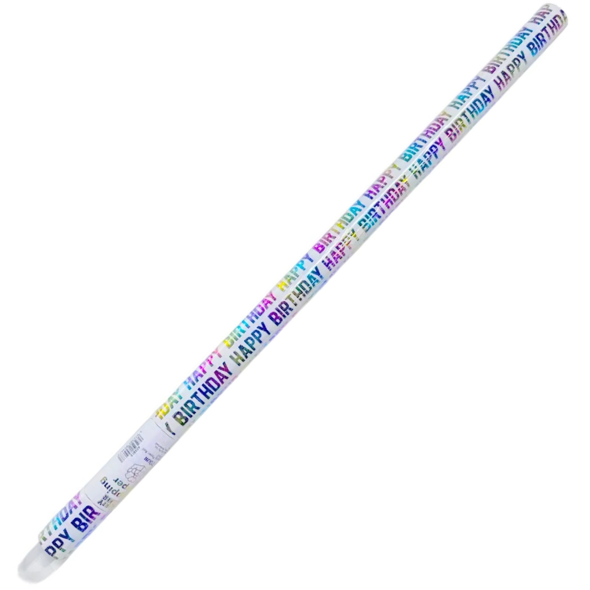 Rainbow Happy Birthday Wrapping Paper 2m Roll