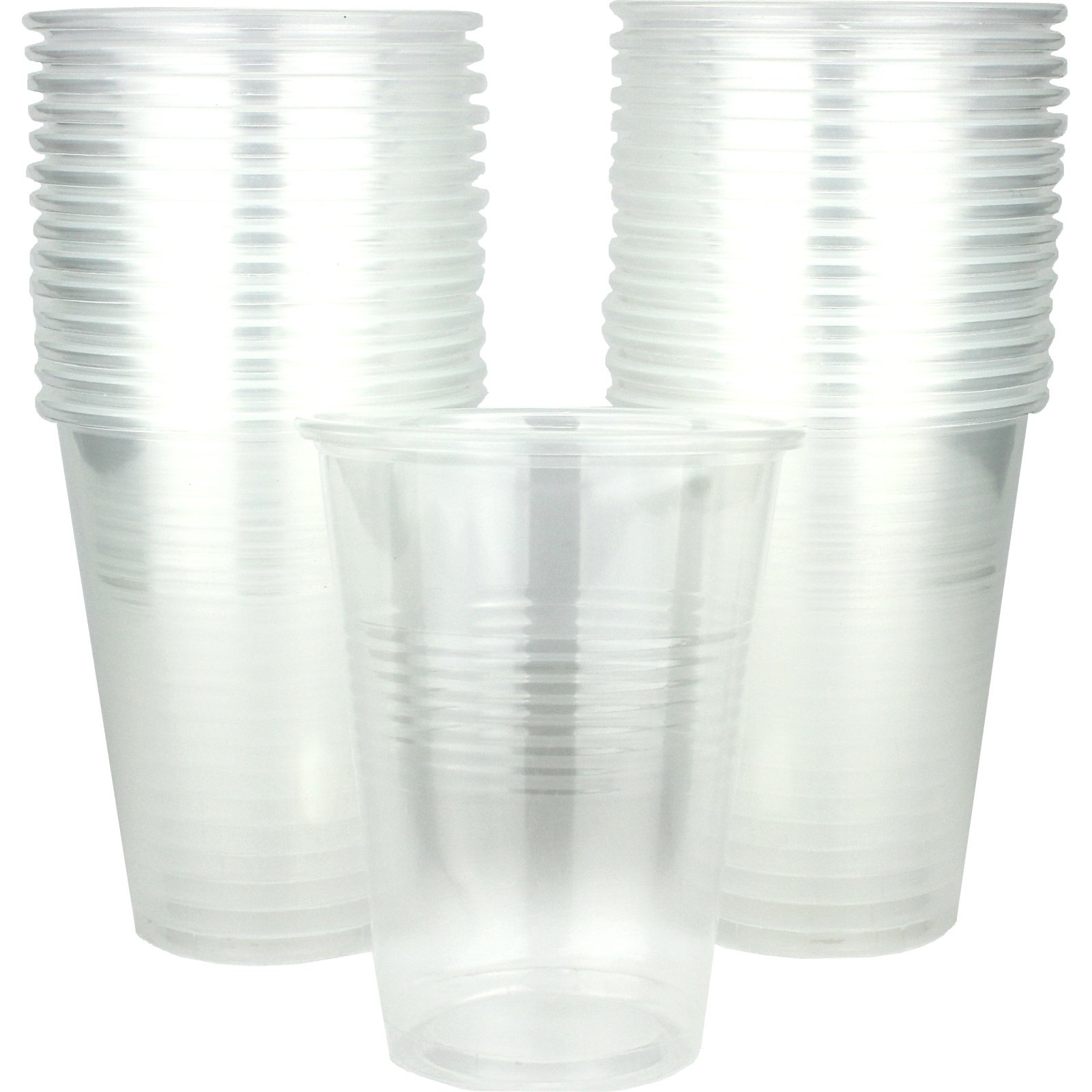 Clear Plastic Cups 275mls (Pack of 30)