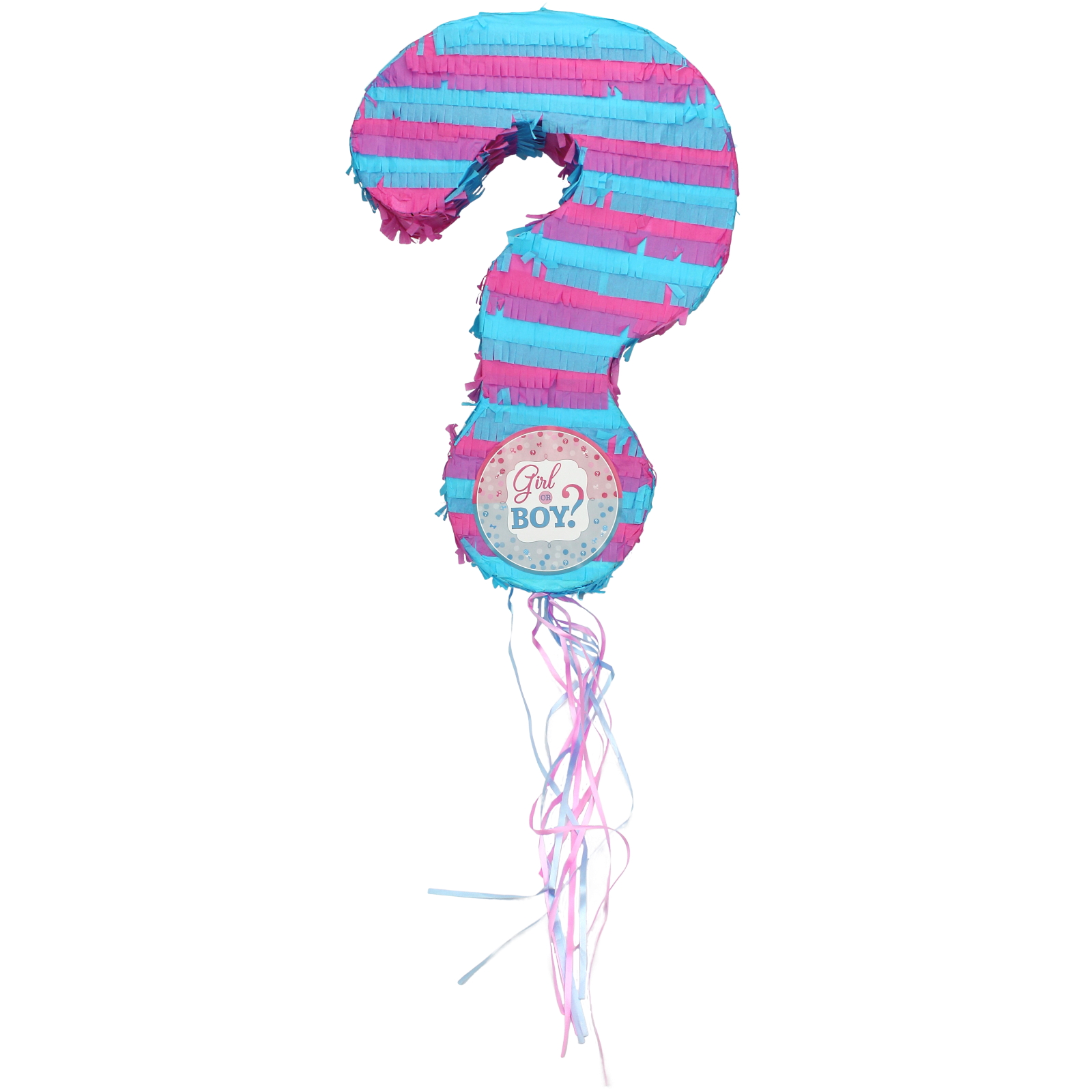 Girl or Boy Gender Reveal Pull String Pinata
