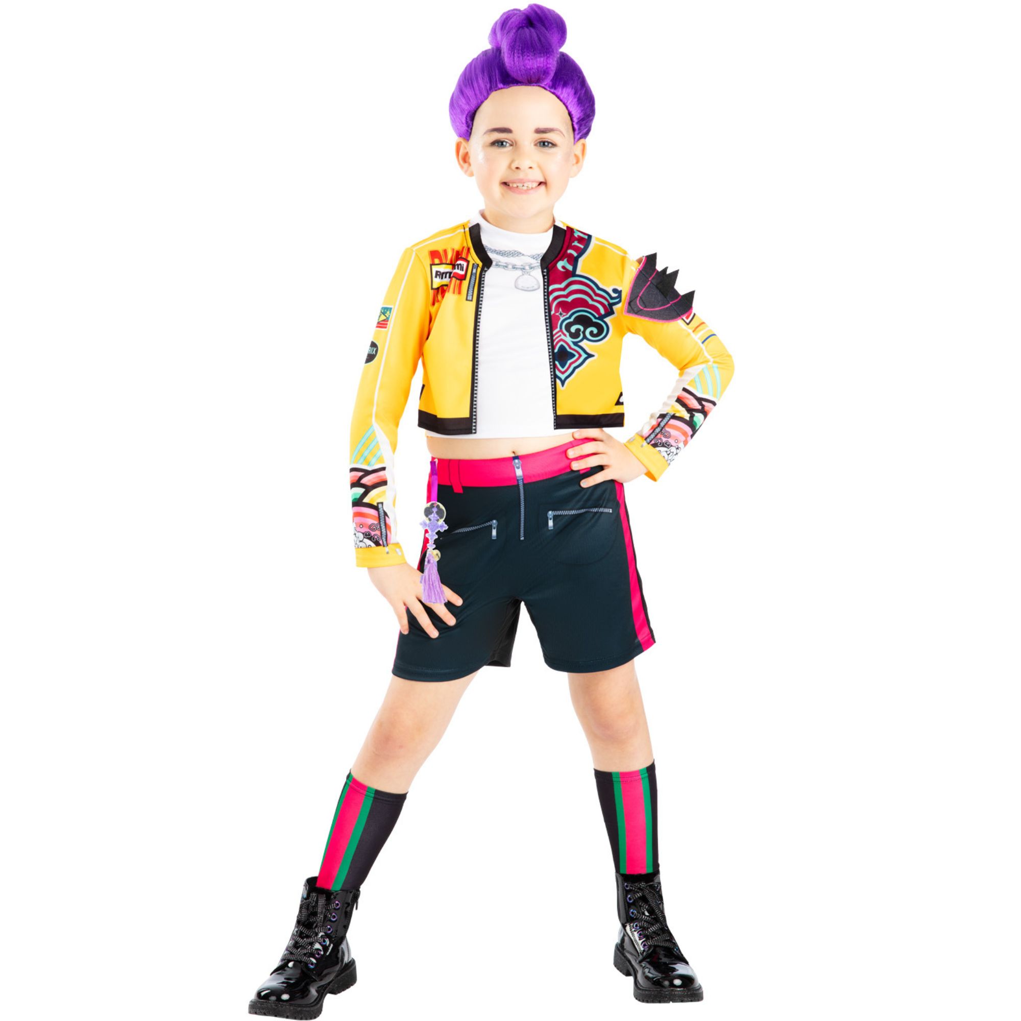 Girls K-Pop Demon Hunters Rumi Costume 7-8 Years