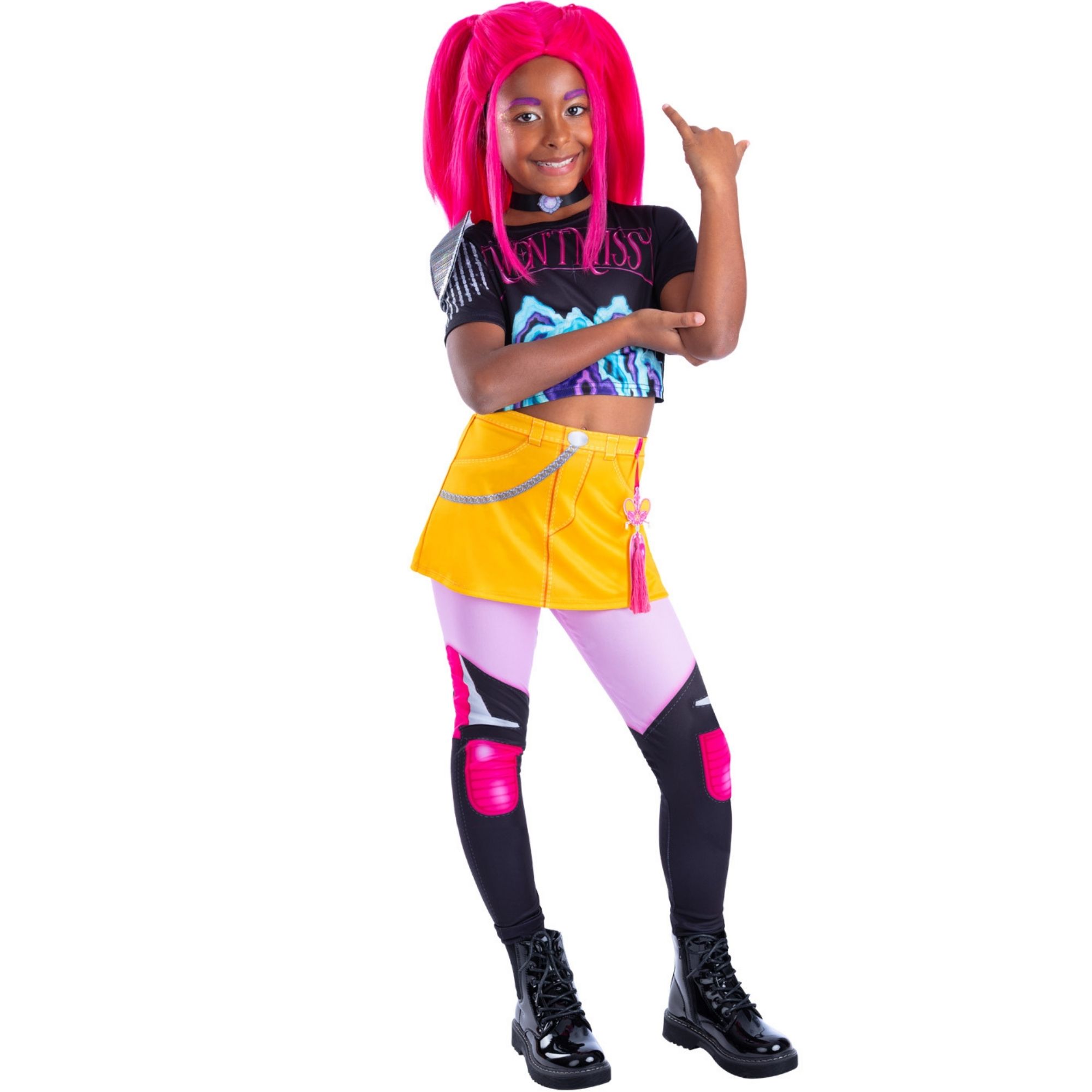 Girls K-Pop Demon Hunters Mira Costume 7-8 Years