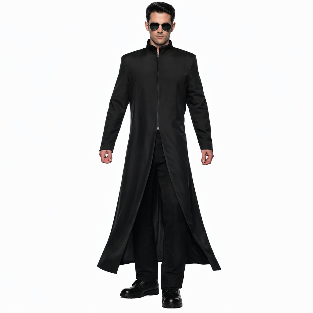 Off The Grid Men's Matrix Coat Costume