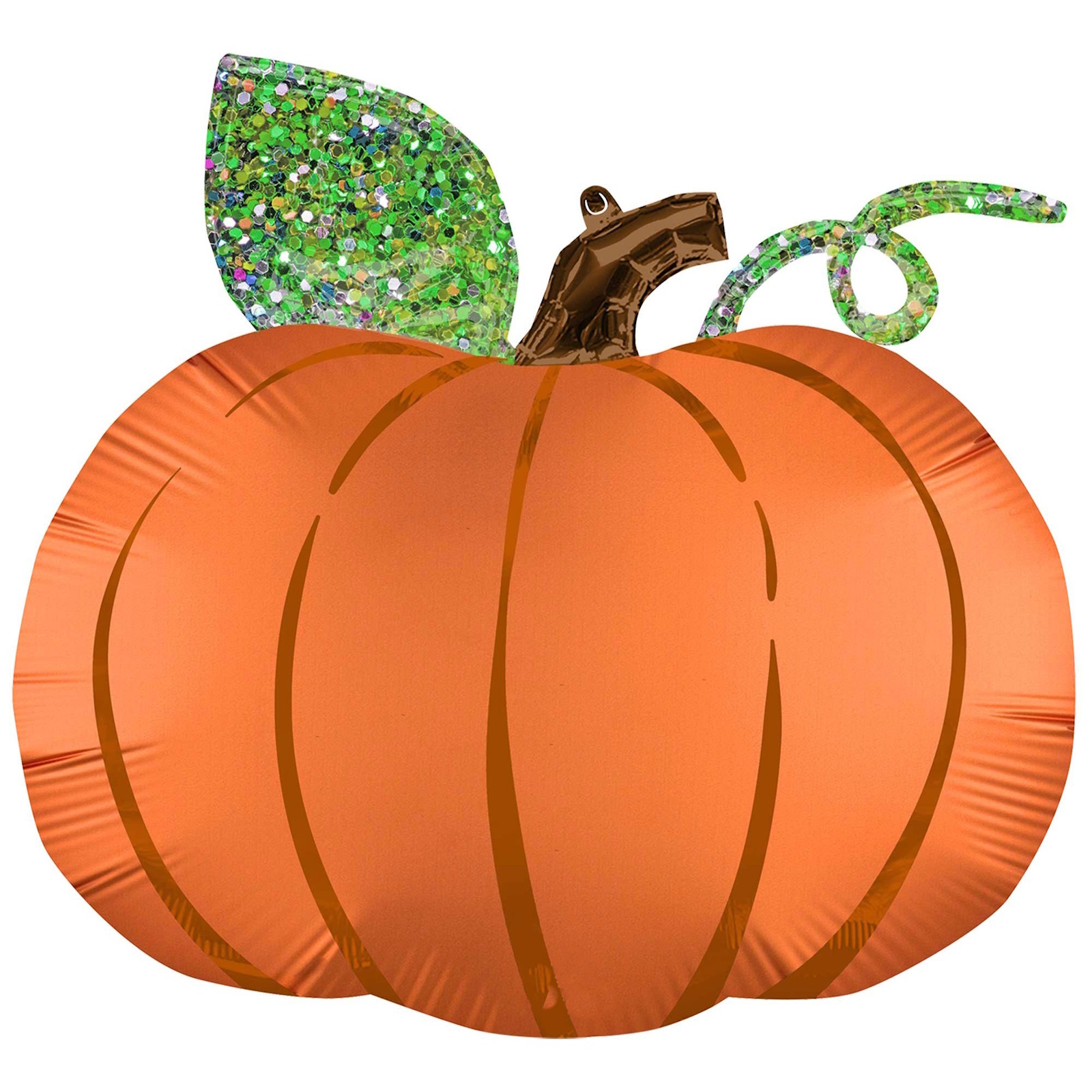 Pumpkin Supershape Foil Helium Balloon 63cm