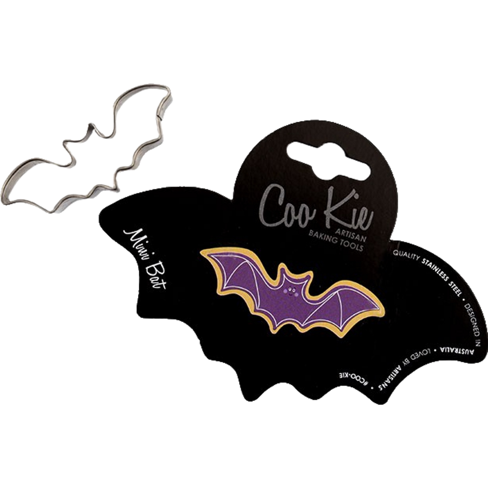 Coo Kie Mini Bat Cookie Cutter 