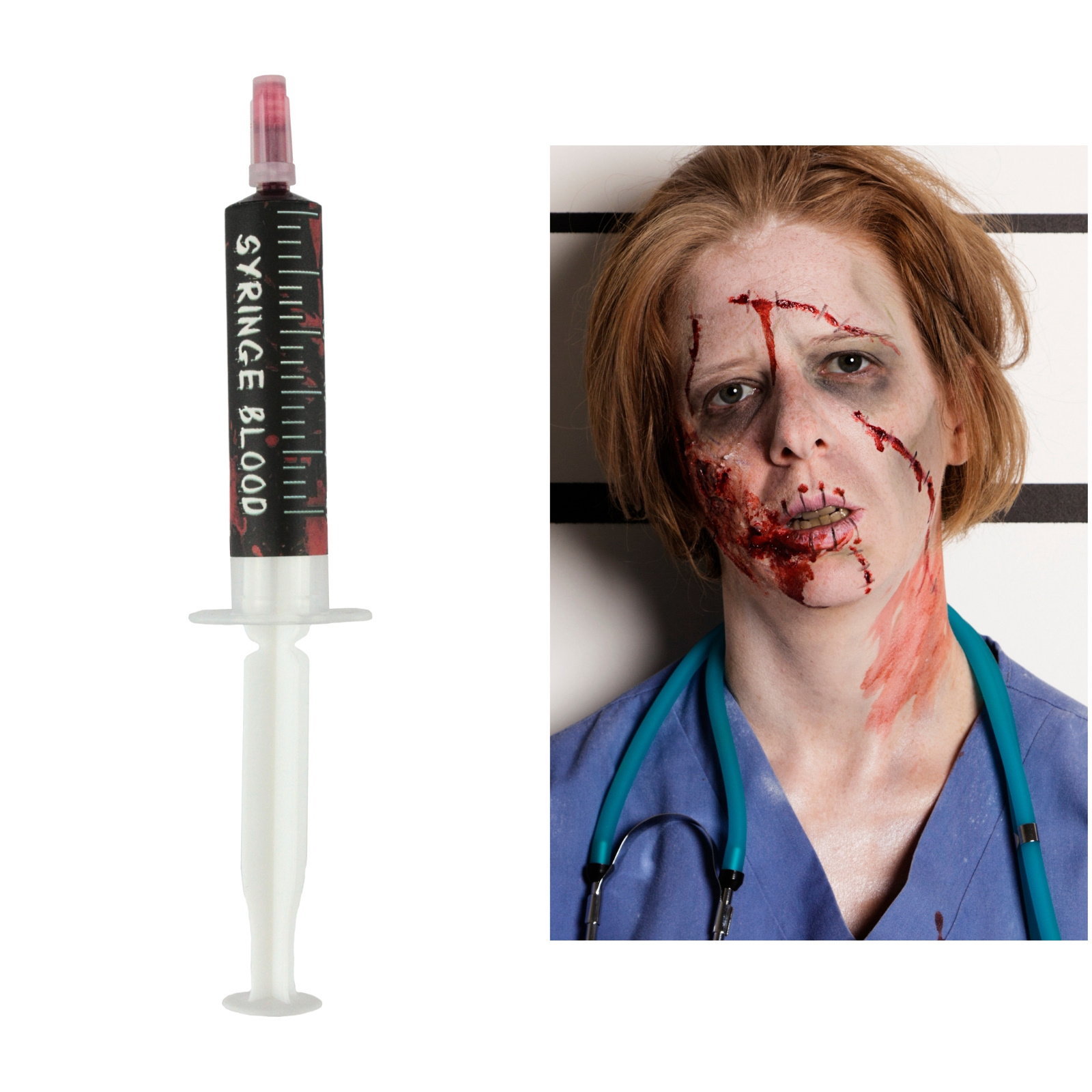 Fake Blood Makeup Syringe