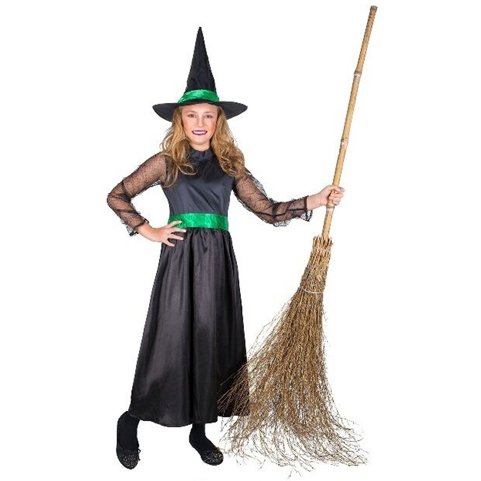 Storybook Witch Girl Childs Costume Medium