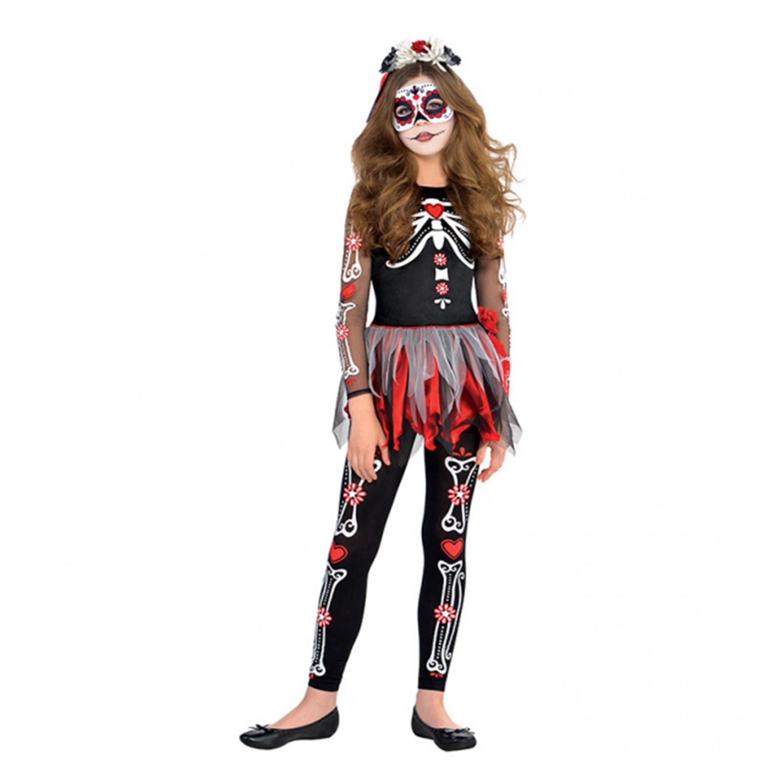 Scared to the Bone Girls Costume