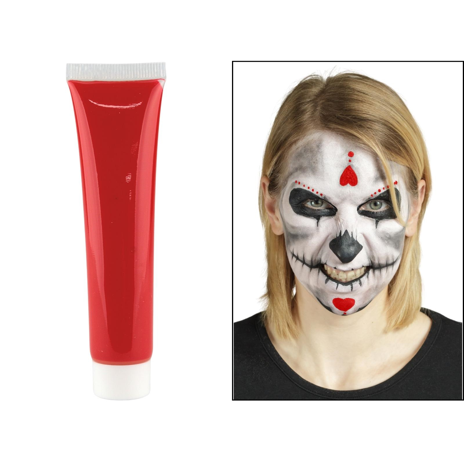 Halloween Red Face and Body Paint 