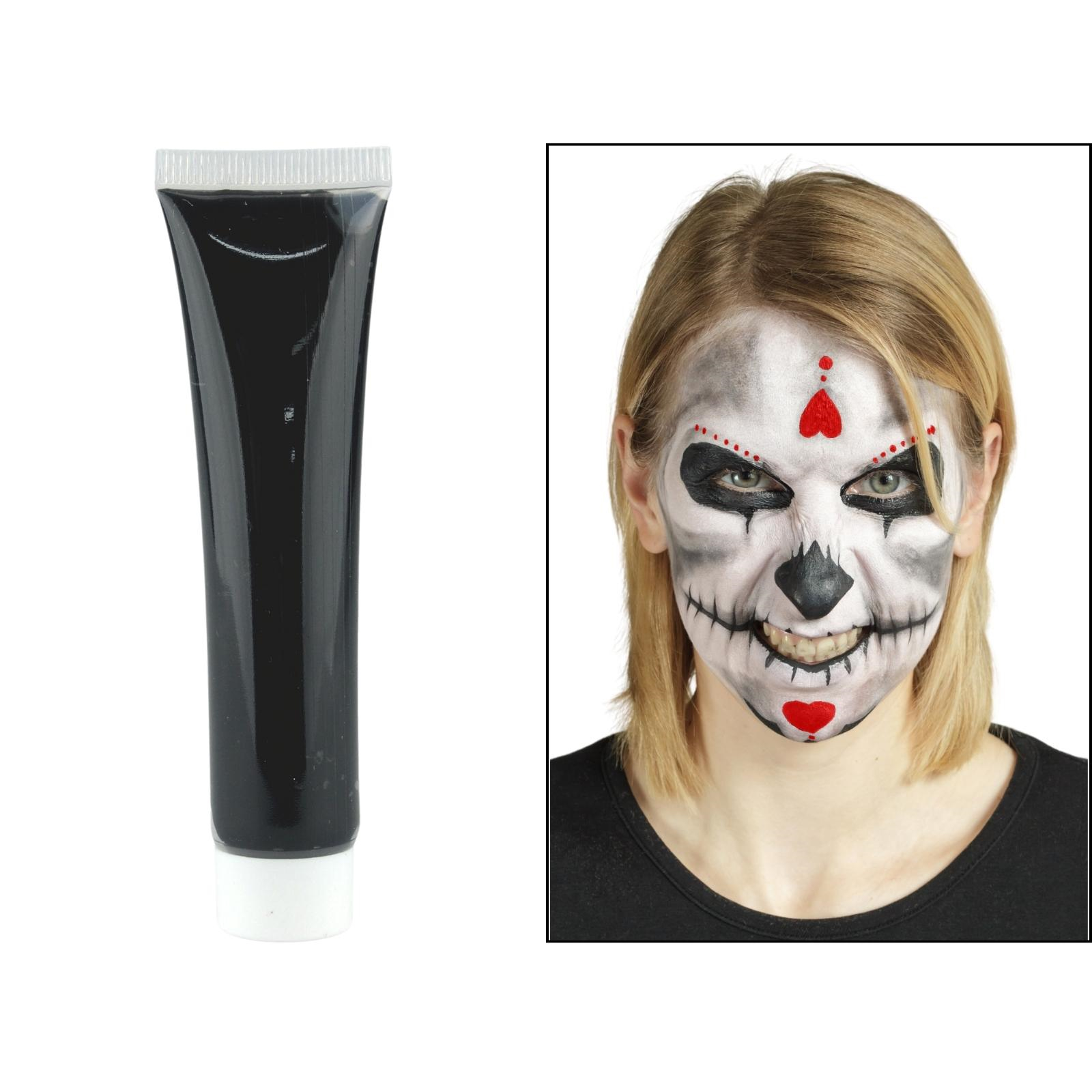 Halloween Black Face Paint 28ml