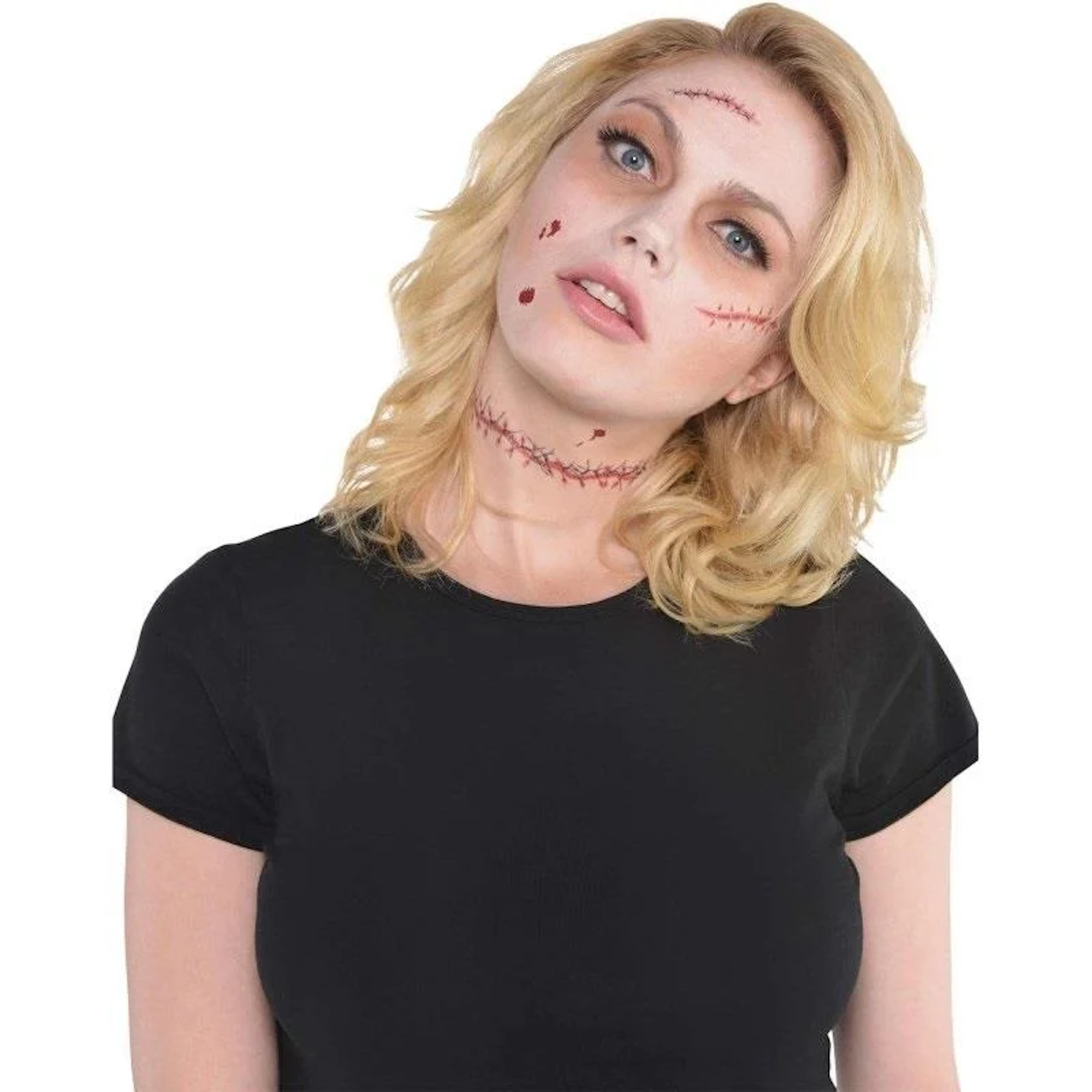 Stitched Wound Tattoos (Pack of 8)