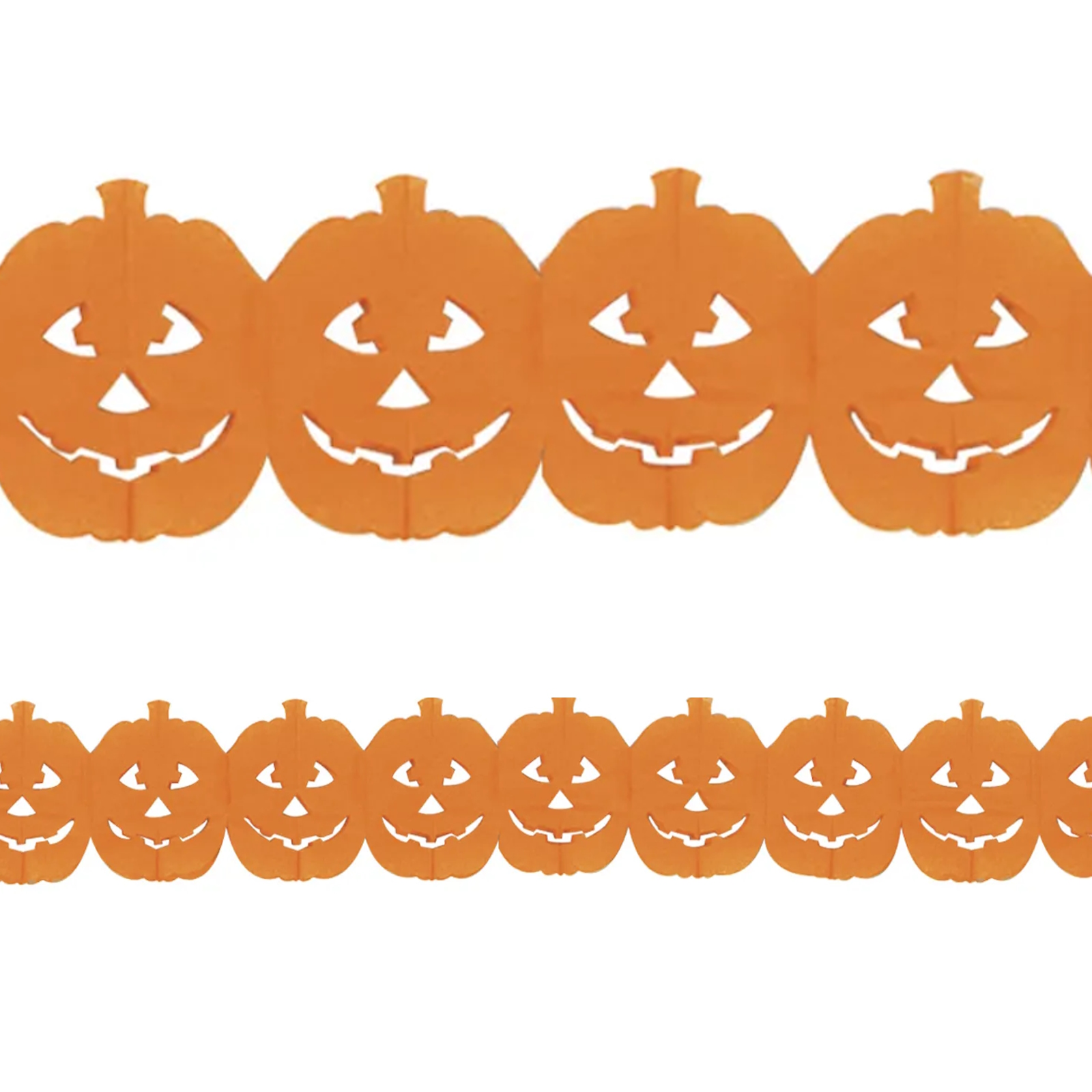 Jack-O-Lantern Garland Banner