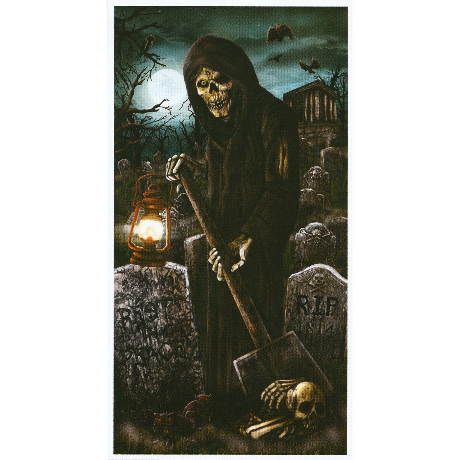 Cemetery Door Decoration