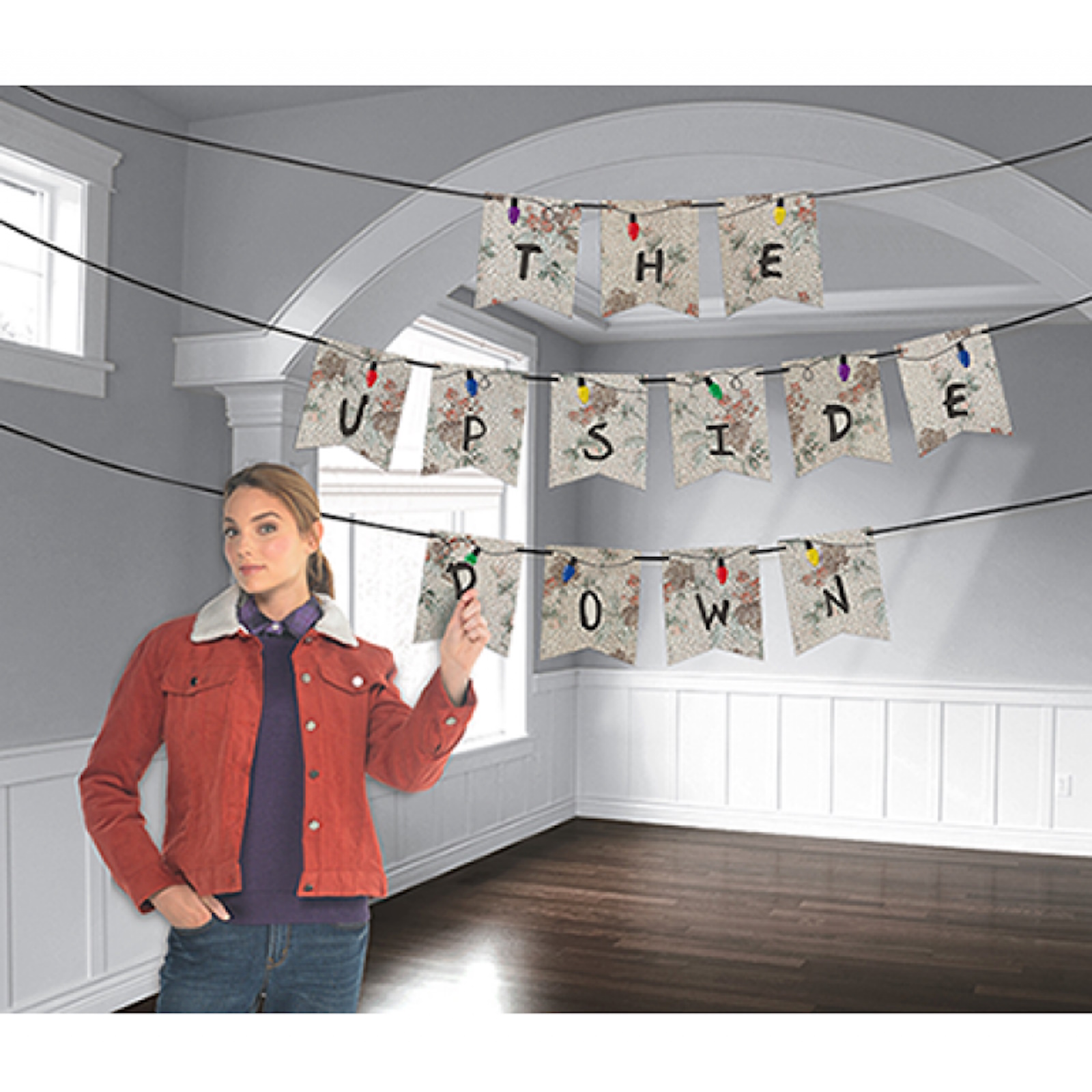 Stranger Things Customizable Ribbon Banner