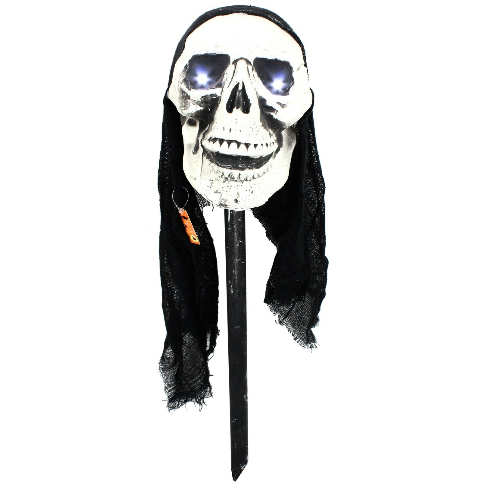 Light Up Laughing Skull Yard Stake