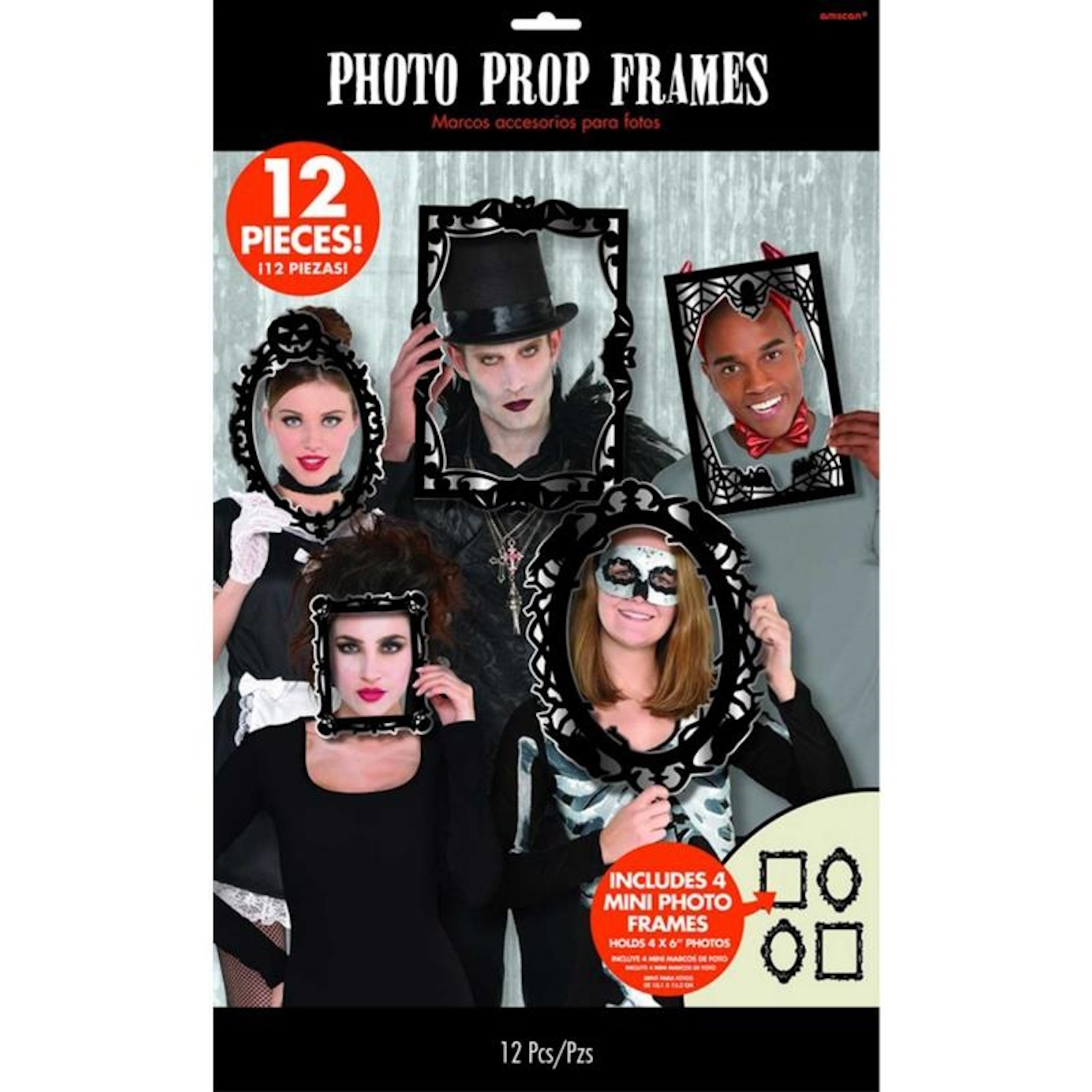 Gothic Frame Photo Props Pack of 12