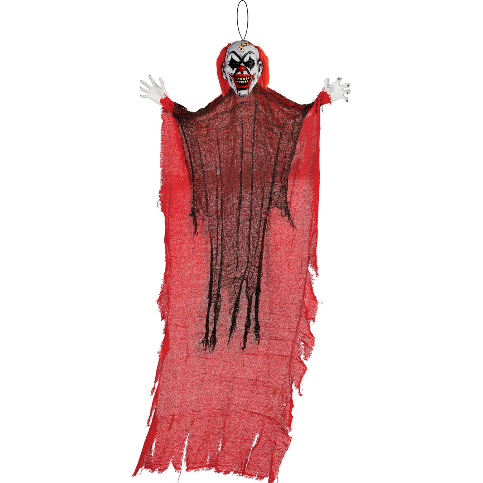 Hanging Creepy Clown Decoration