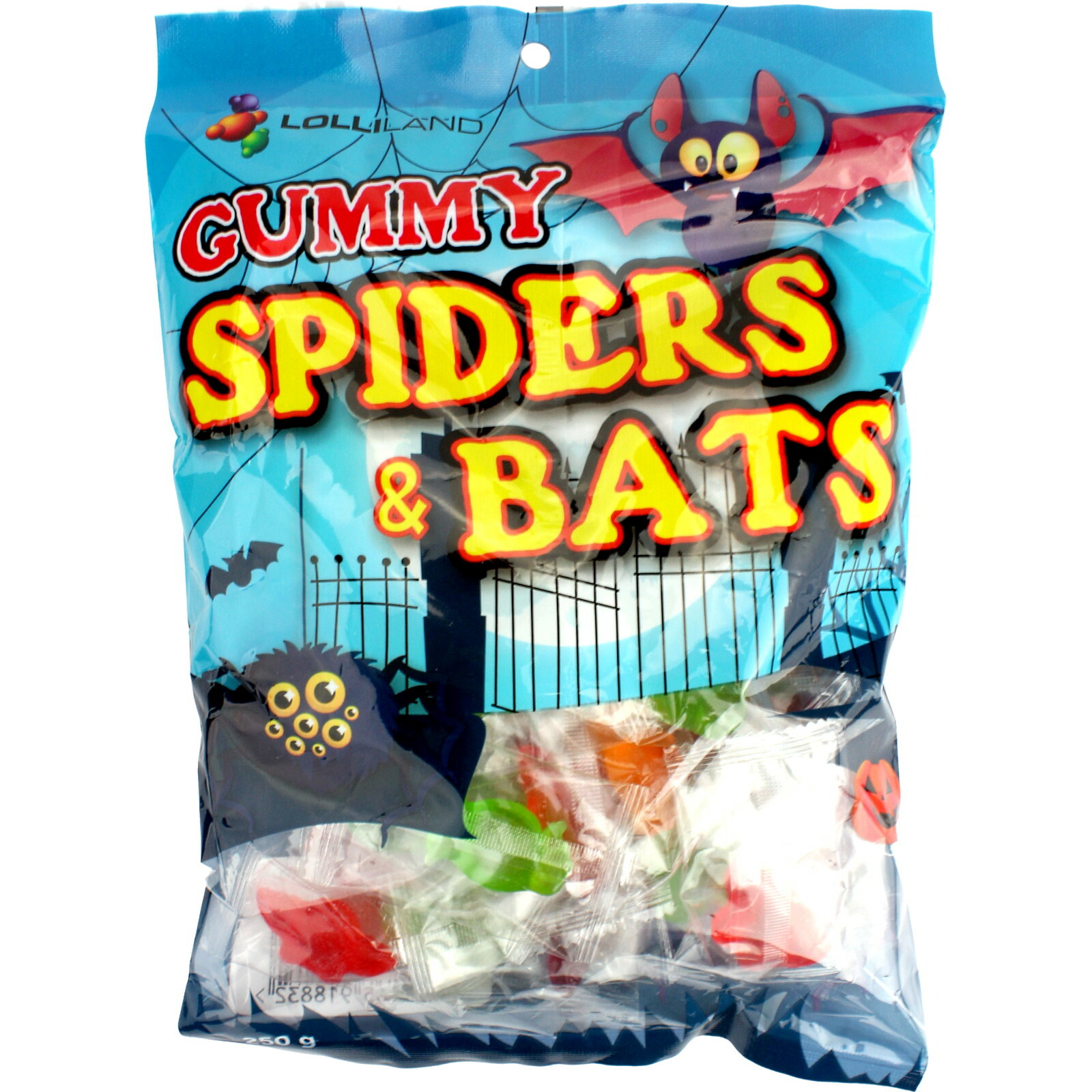 Gummy Bats & Spiders (250g)