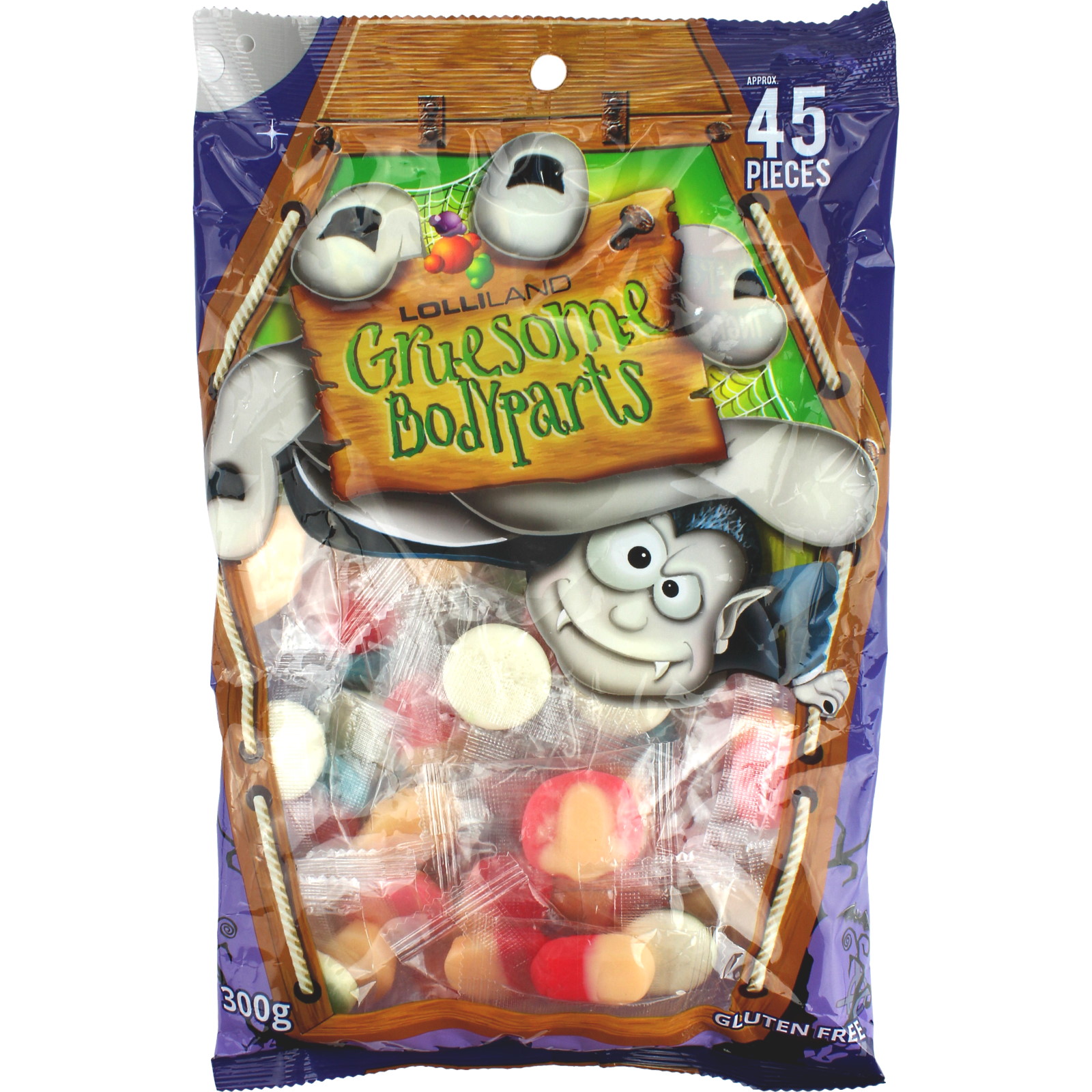 Assorted Gummi Body Parts (300g)