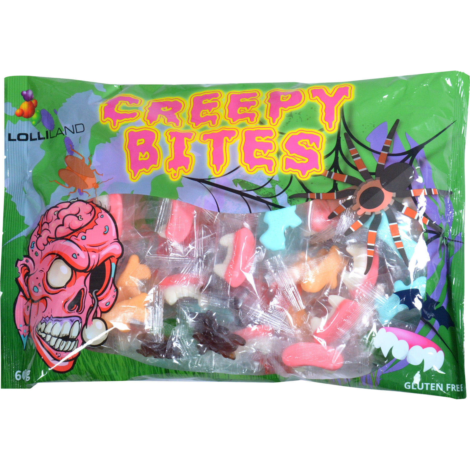 Halloween Creepy Bites Lollies (600g Bag) 