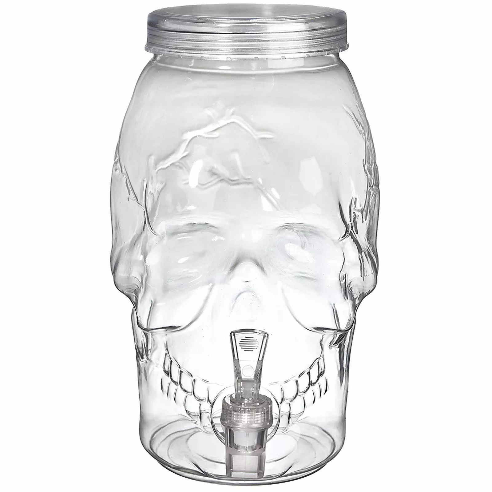 Skull Plastic Drink Dispenser 