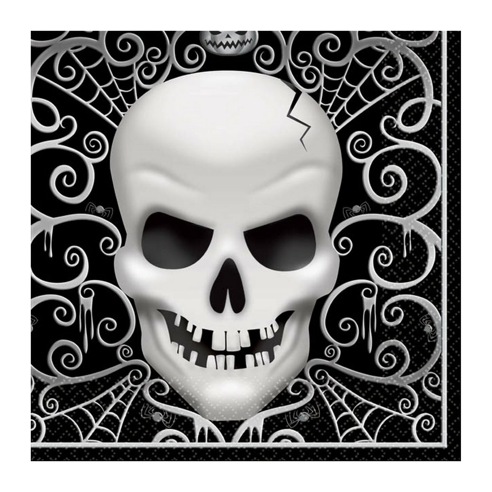 Fright Night Small Napkins / Serviettes (Value Pack of 36)