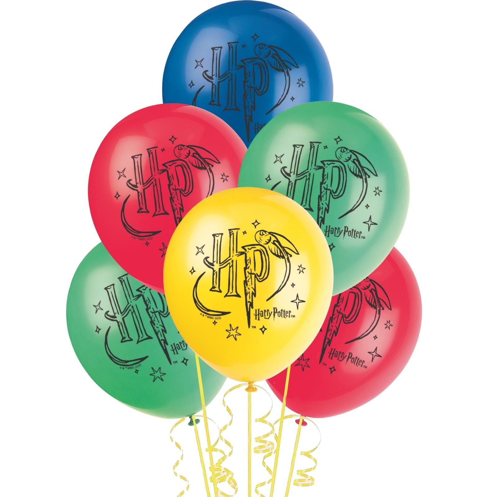 Harry Potter School of Wizardry Latex Balloons (Pack of 8)