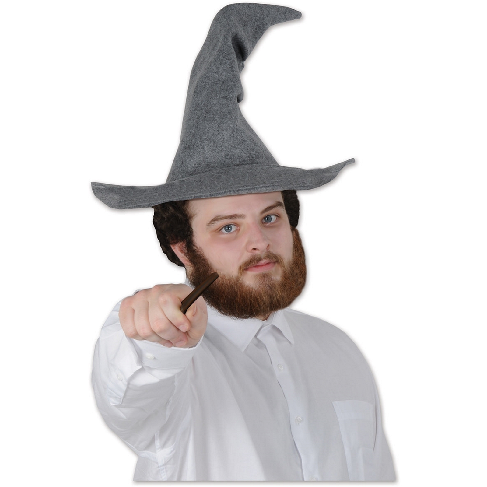 Grey Wizard Hat