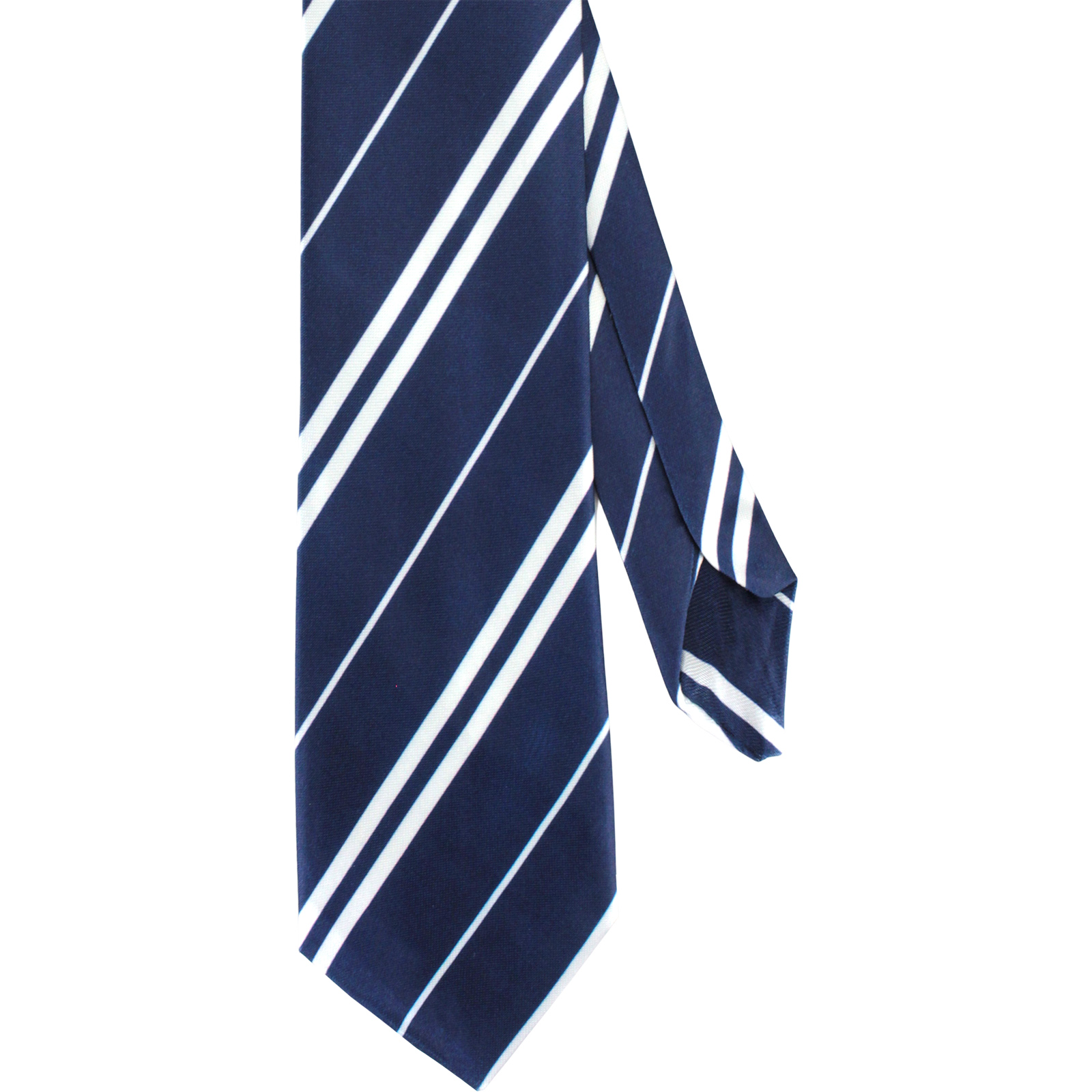 Wizard Blue and White Striped Tie