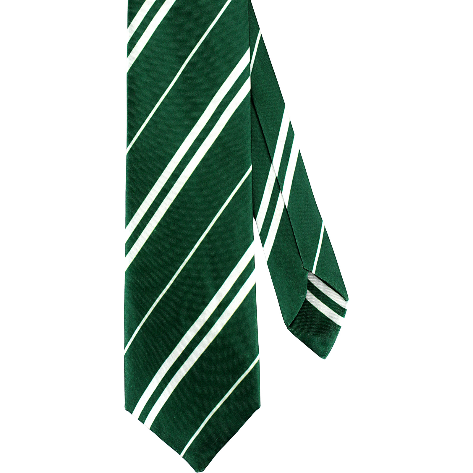 Wizard Green and White Striped Tie 