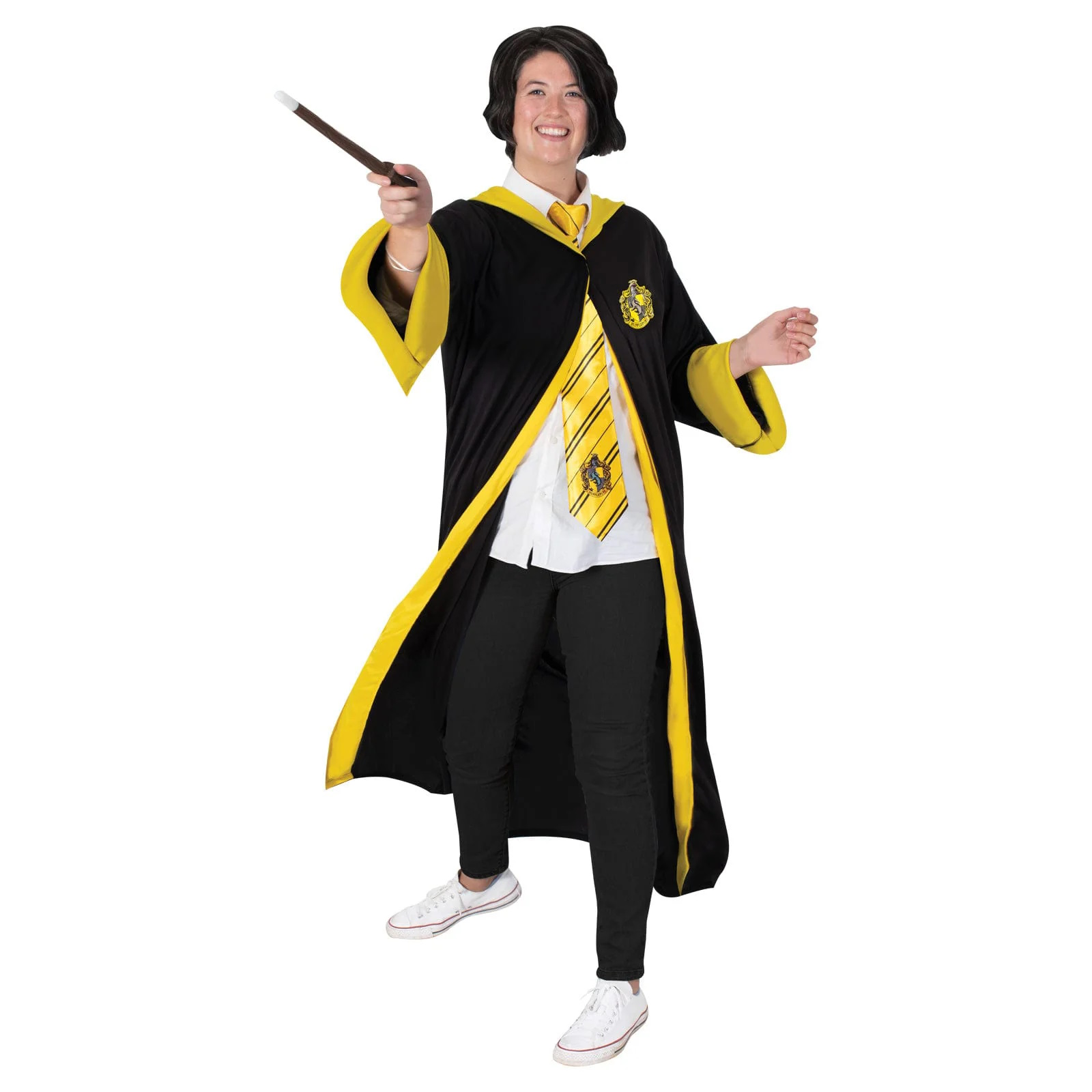 Harry Potter Hufflepuff Robe Adult Costume Standard