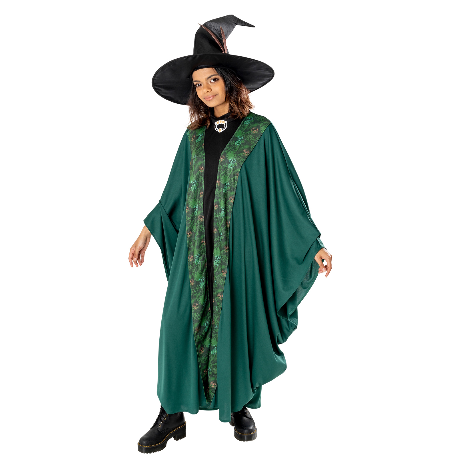 Professor McGonagall Cloak and Hat Adult Costume 