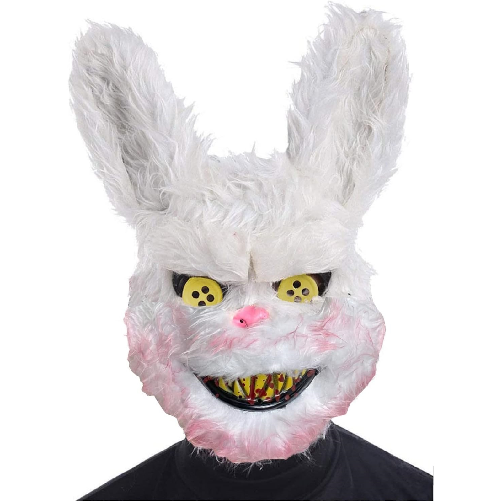 Snowball Creepy Bunny Adult Mask