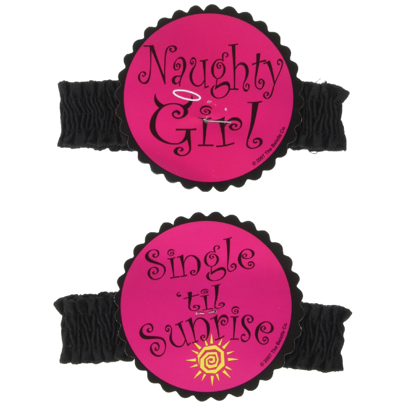 Naughty Girl Garters (Pack of 2)
